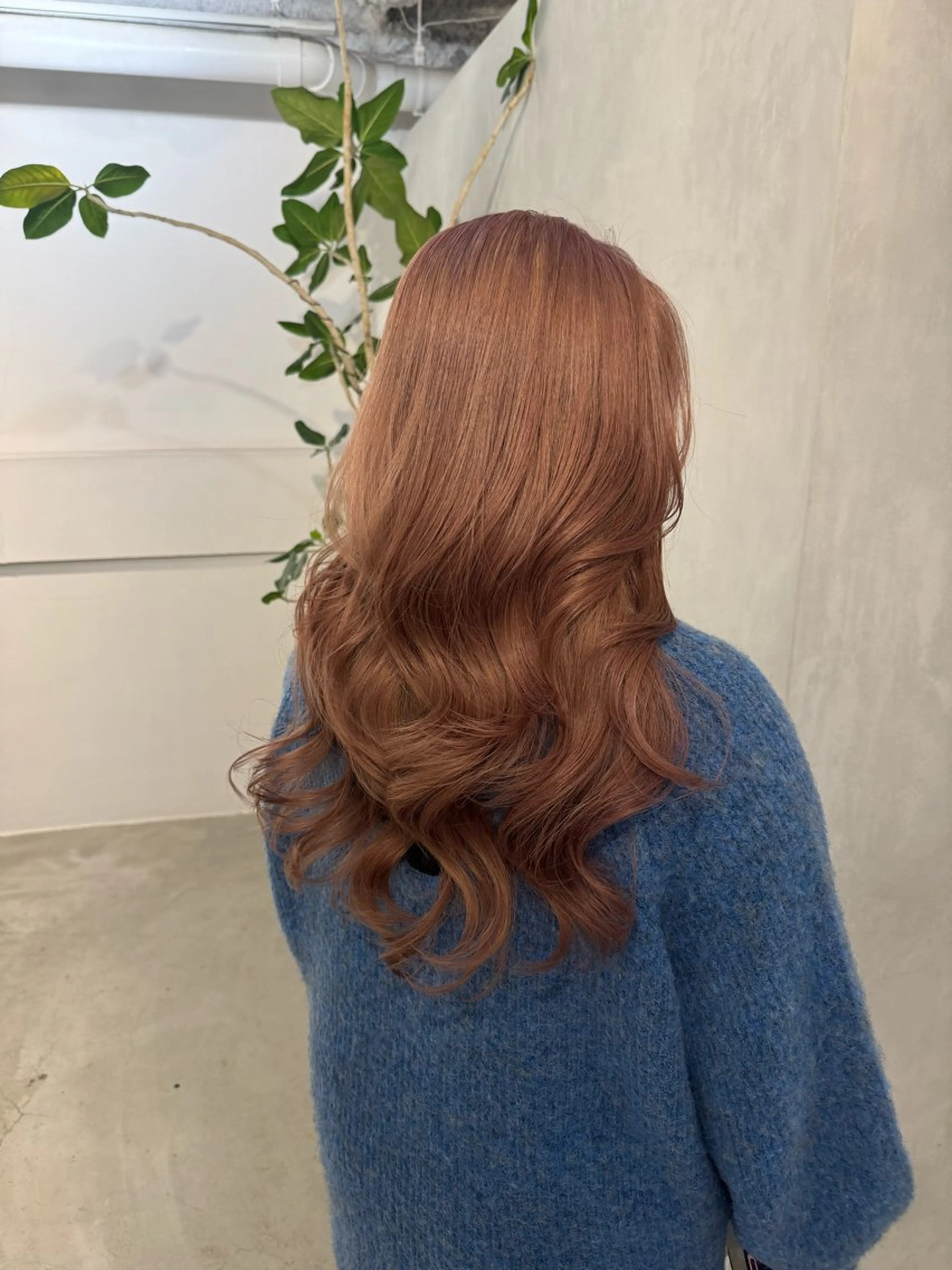 セミロング ヘアアレンジ カット ヘアカラー トリートメント 顔周りcut・ご相談 =新宿しずく🇰🇷のヘアスタイル