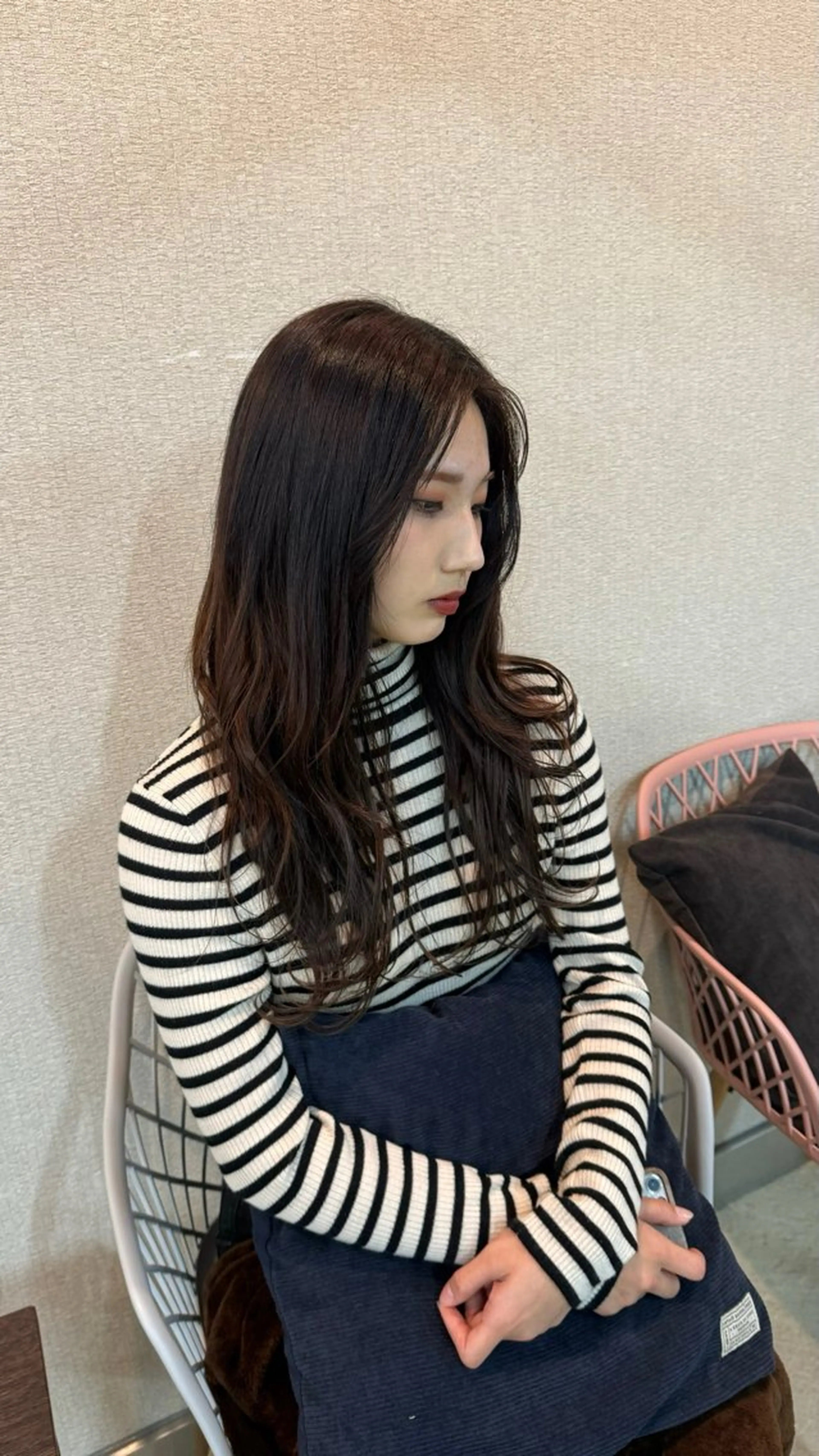 セミロング シールエクステ エクステ belle / Honoka🧁のヘアスタイル