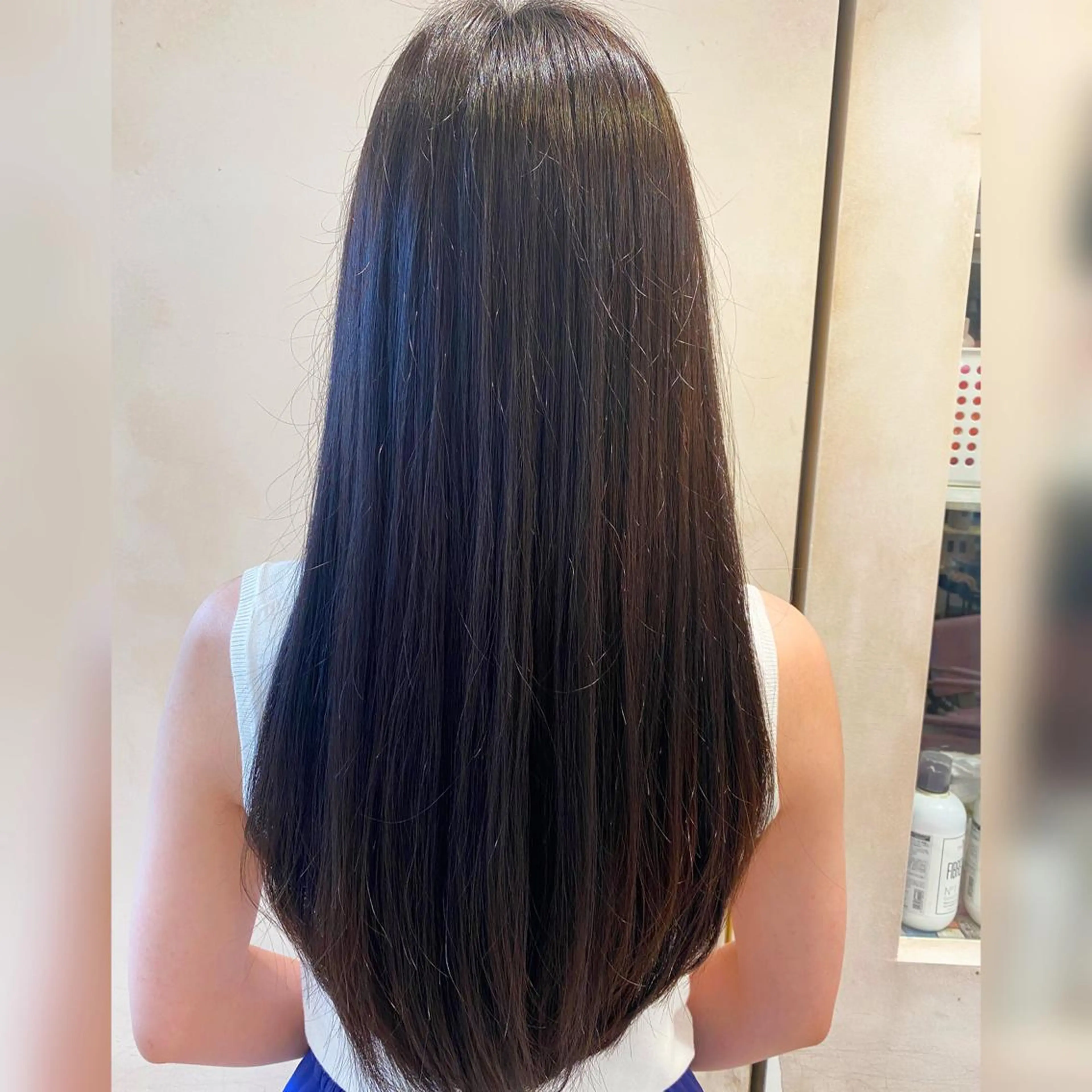 ロング 顔まわりカット🌟 くびれヘア/寺門遥輝のヘアスタイル