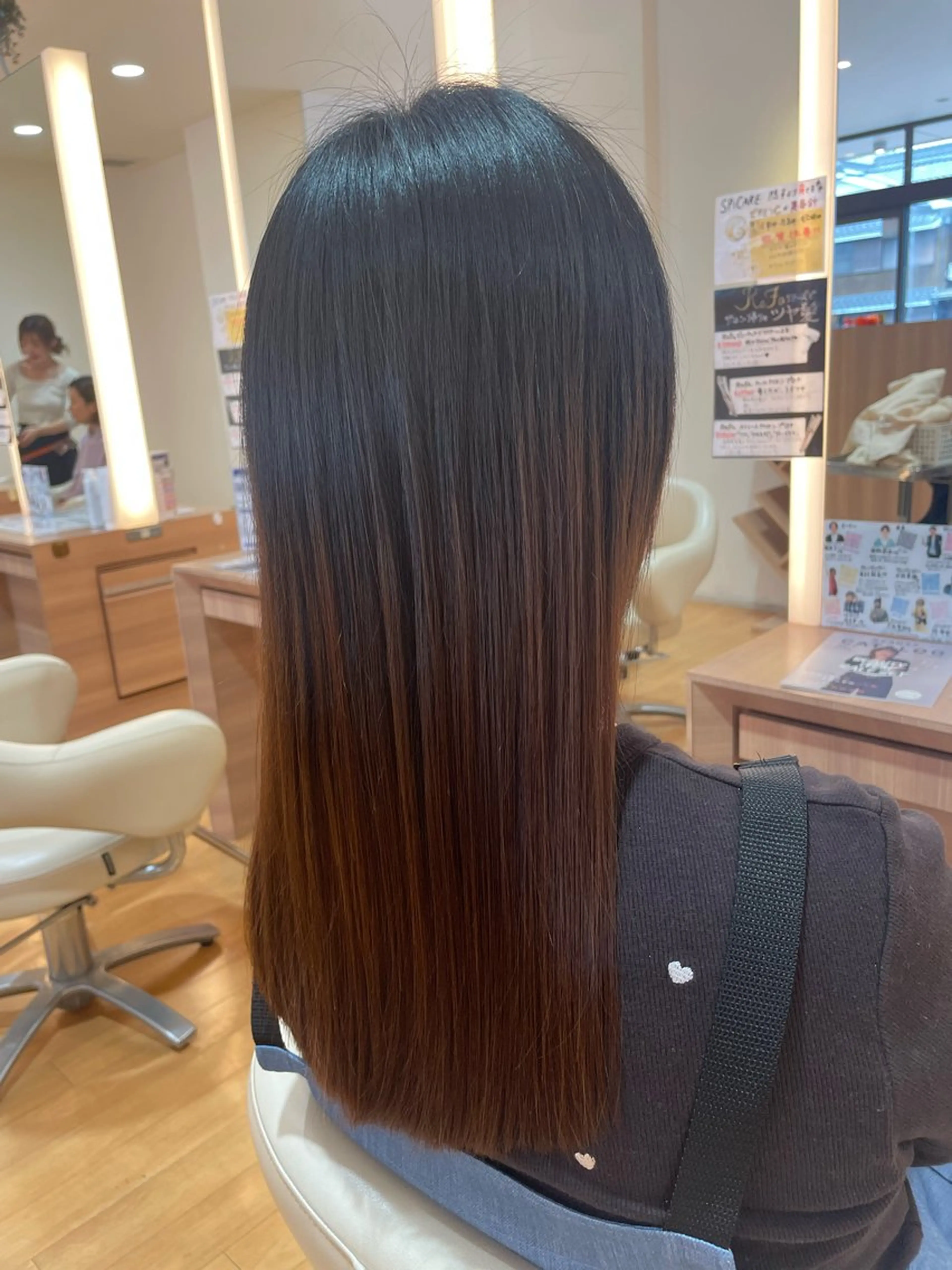 カット+縮毛矯正+トリートメント 180minの写真