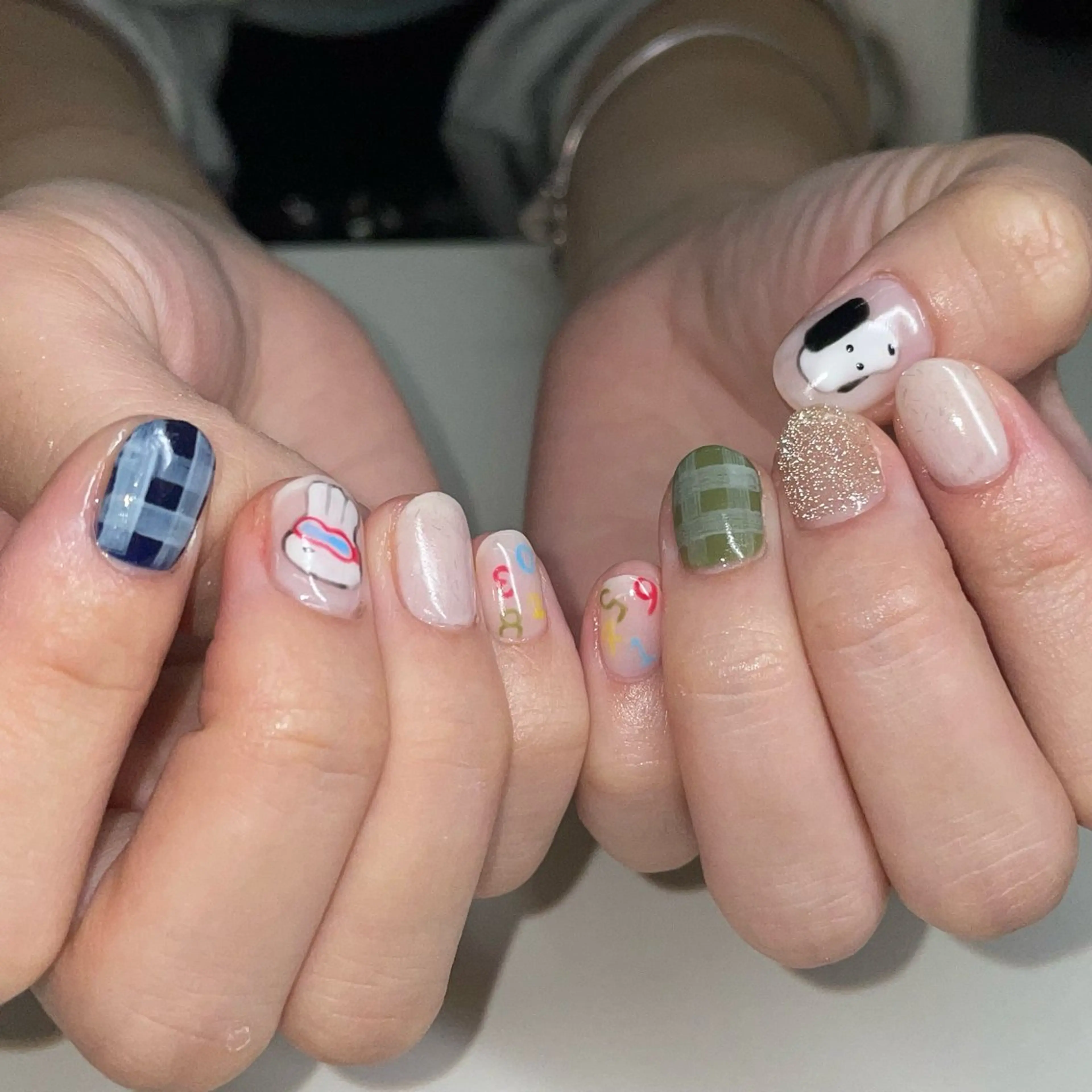 ネイル ハンドネイル GO TODAY 吉祥寺Glint所属・うの 韓国ﾈｲﾙ໒꒱⋆⭒˚のネイルデザイン
