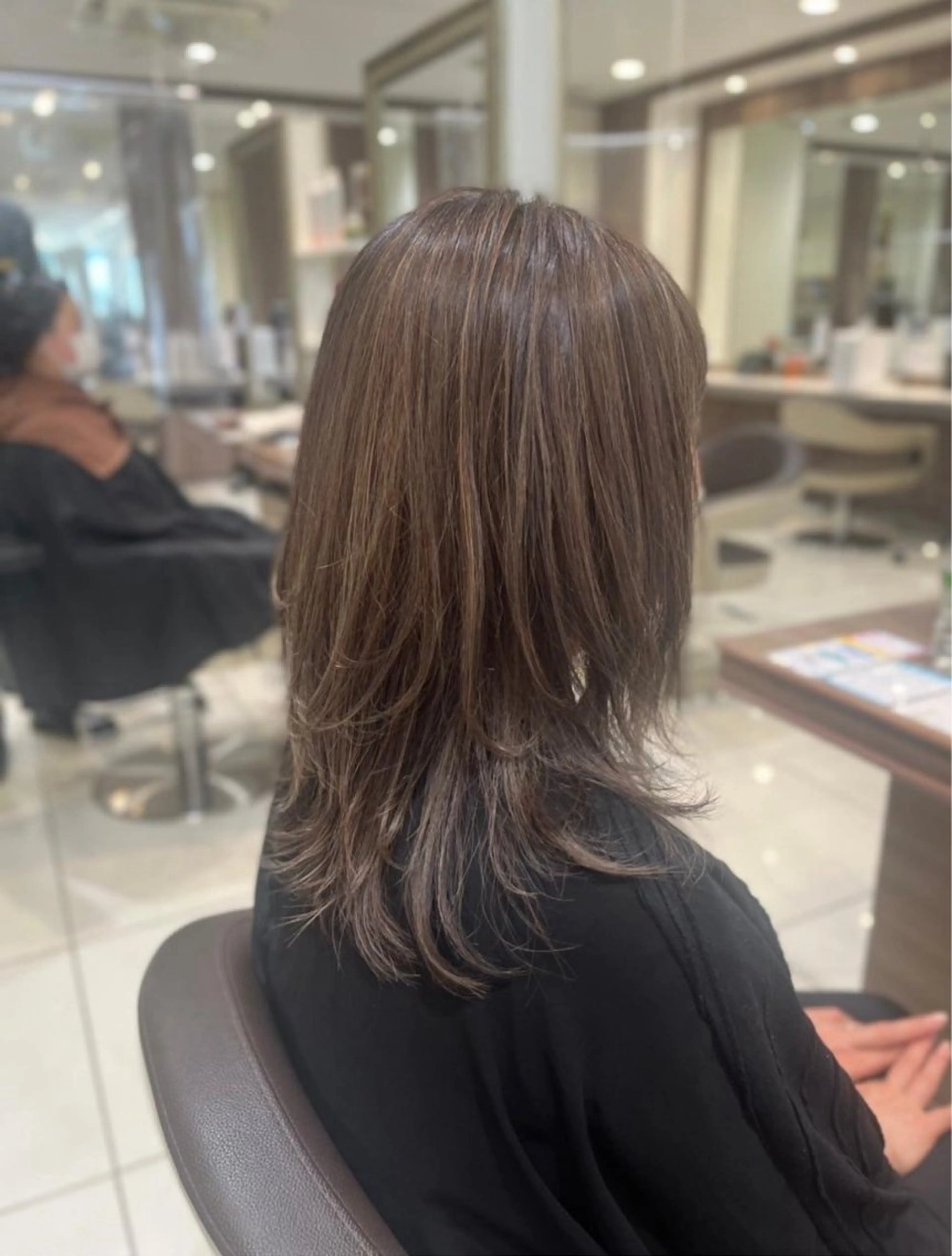 セミロング 当日予約可能✨ モデル募集中/金井祥のヘアスタイル