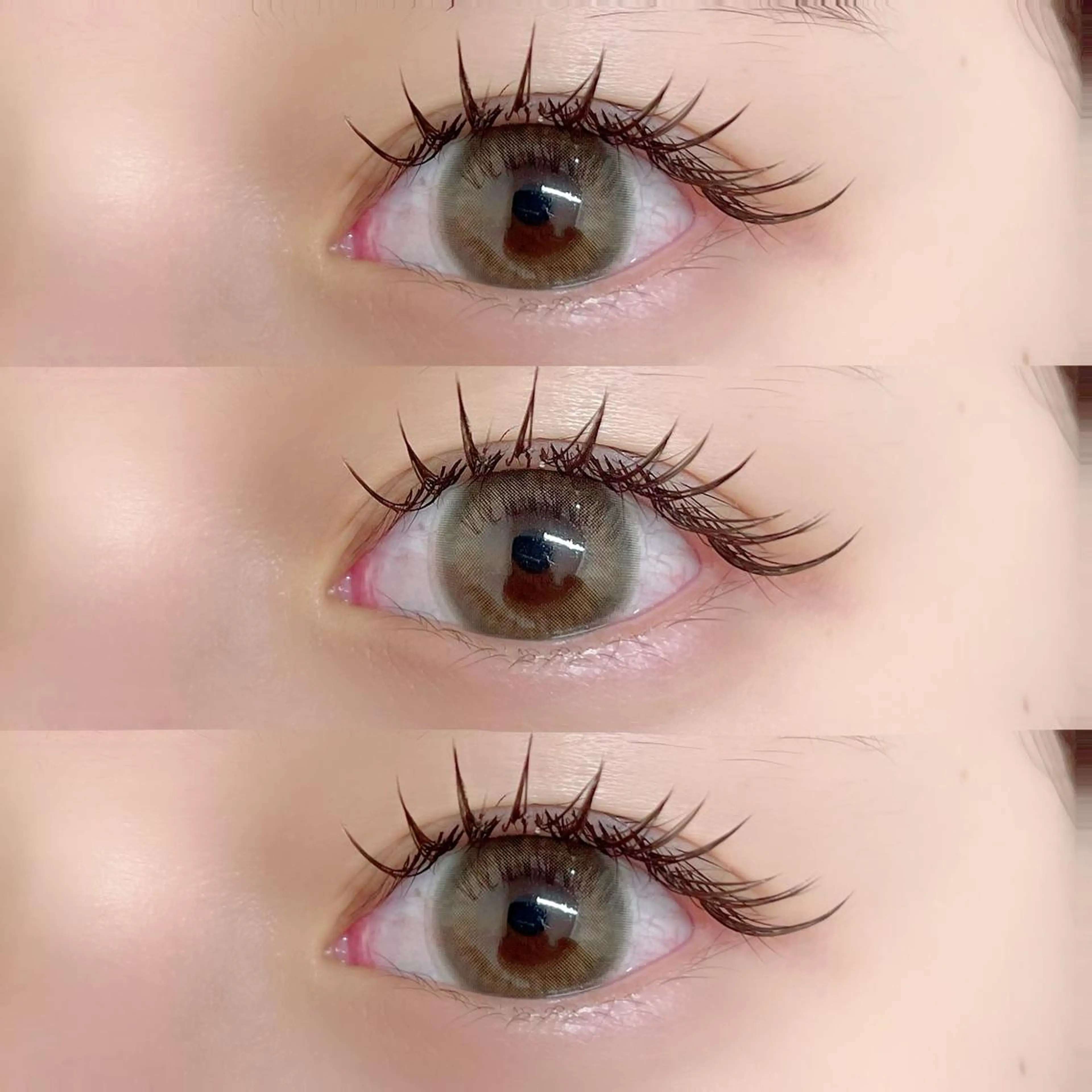 マツエク・マツパ CCカール Cカール カラーマツエク フラットラッシュ BAMBI 🖤KAWAIのマツエク・マツパデザイン