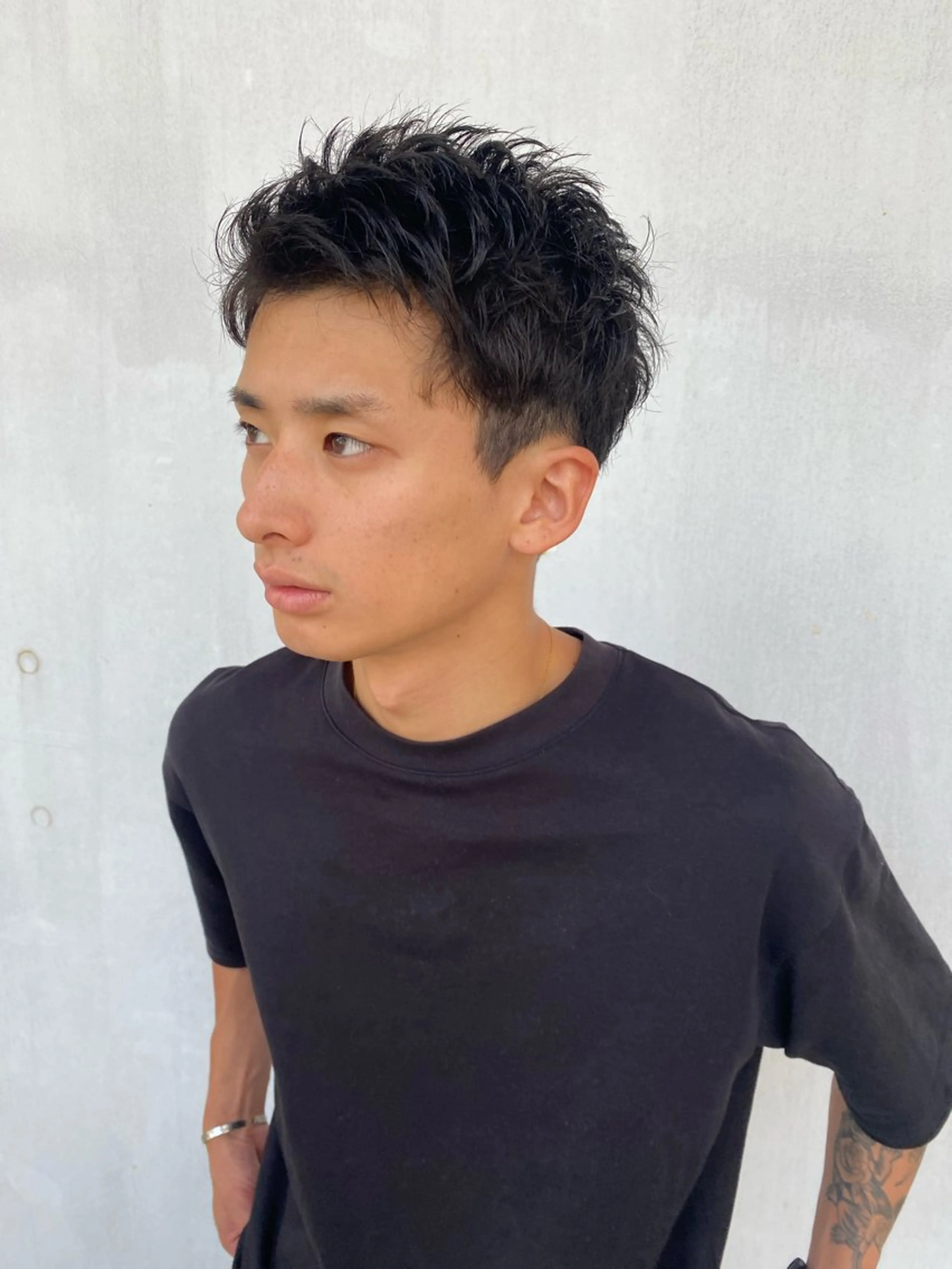 ショート メンズ 新谷 桃子のヘアスタイル