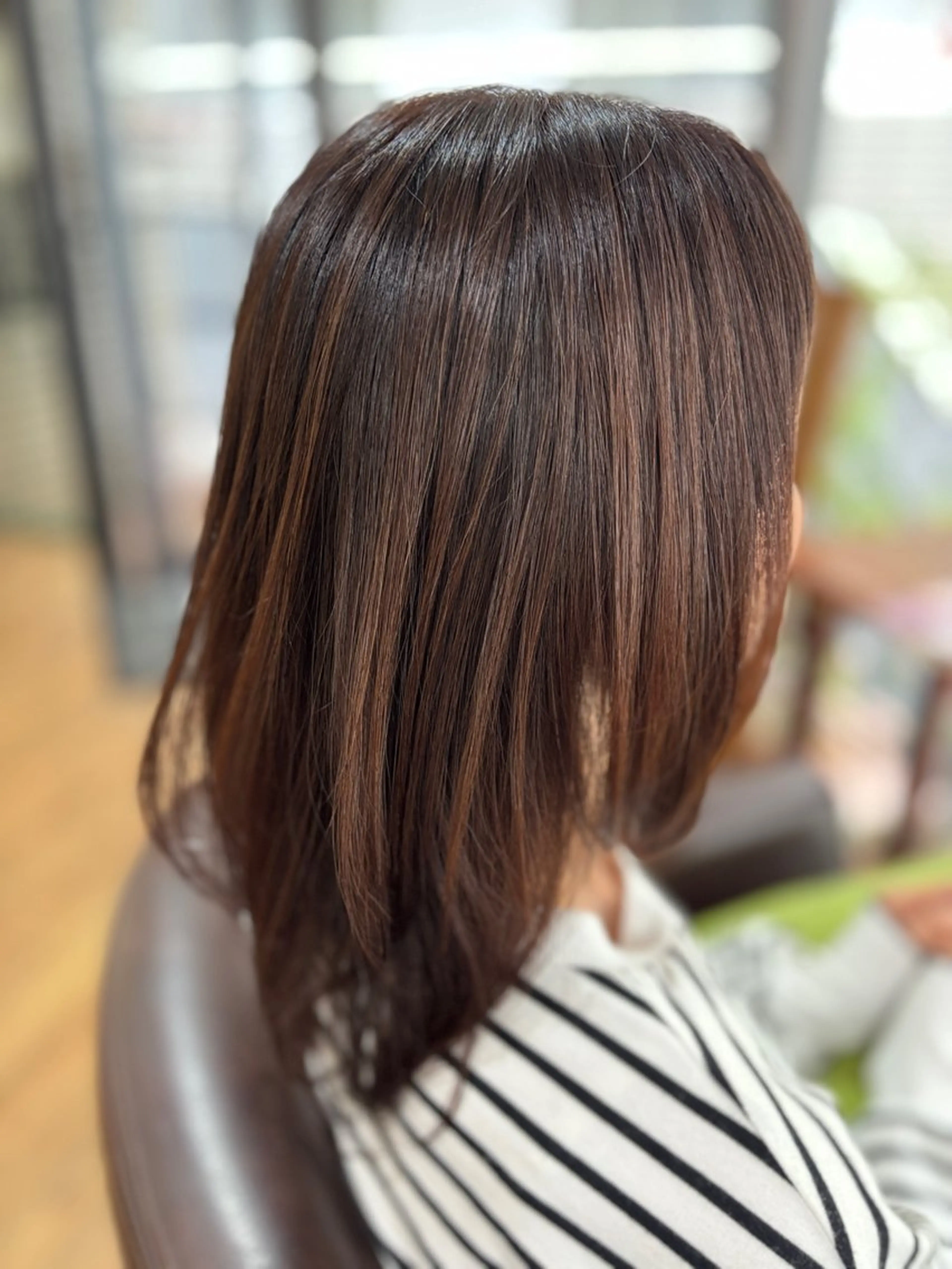 ミディアム カット ヘアカラー トリートメント cmake所属・. kanokoのヘアスタイル