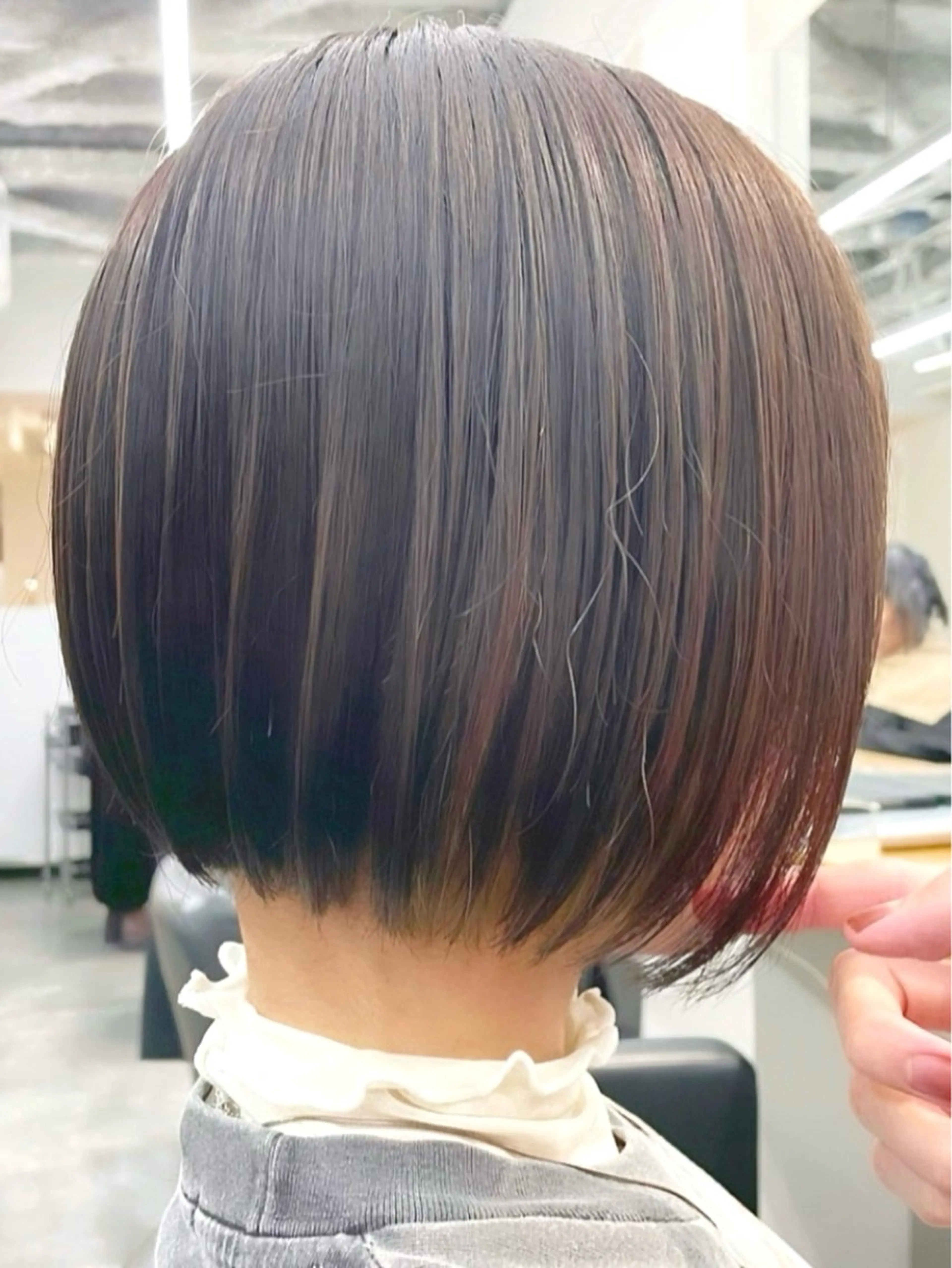 ショート ボブ ボブ/ショートボブ /銀座/小林舜弥のヘアスタイル