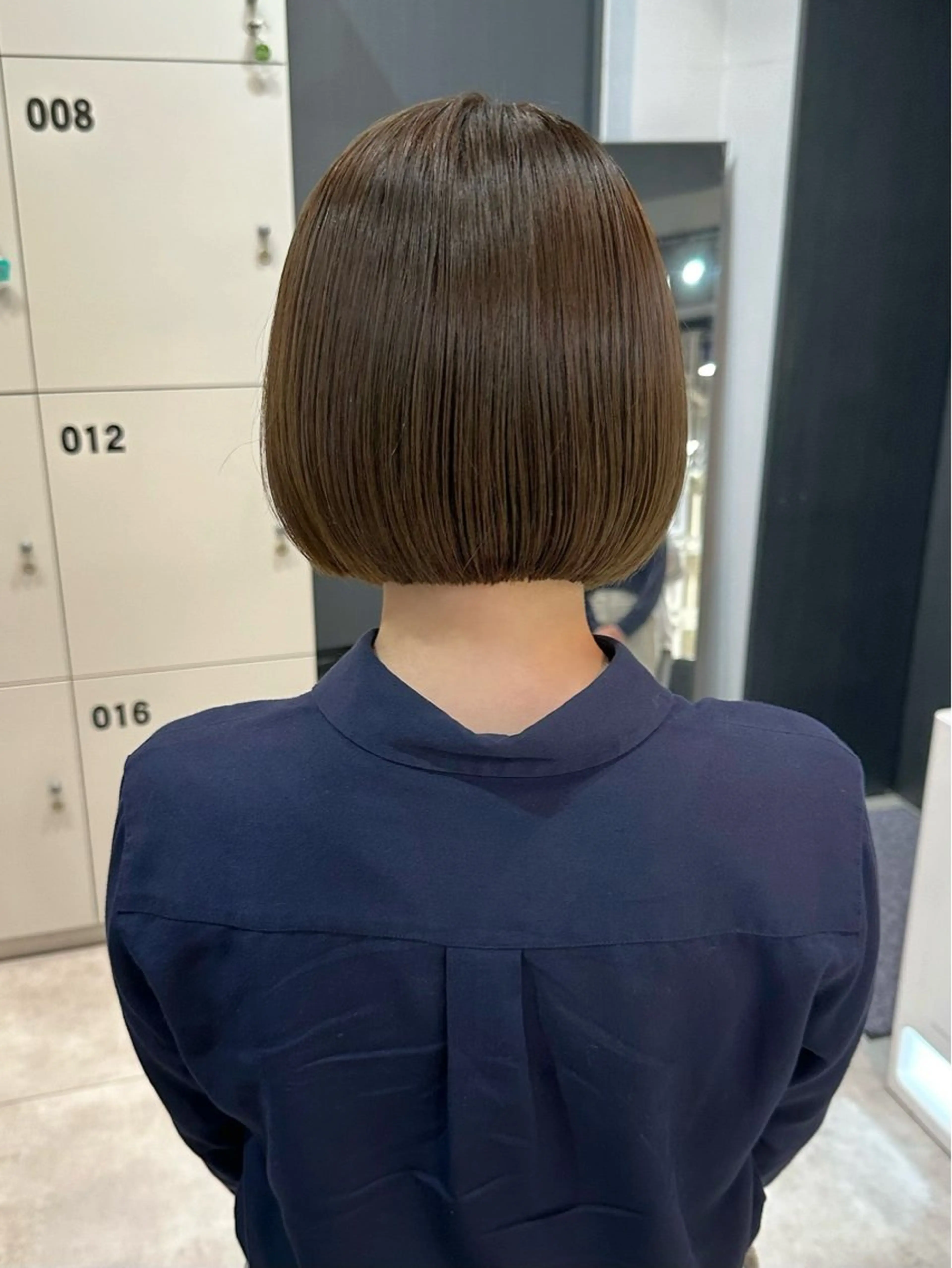 ショート カラー カット ヘアカラー トリートメント 透明感カラー/ボブ /佐藤伶のヘアスタイル