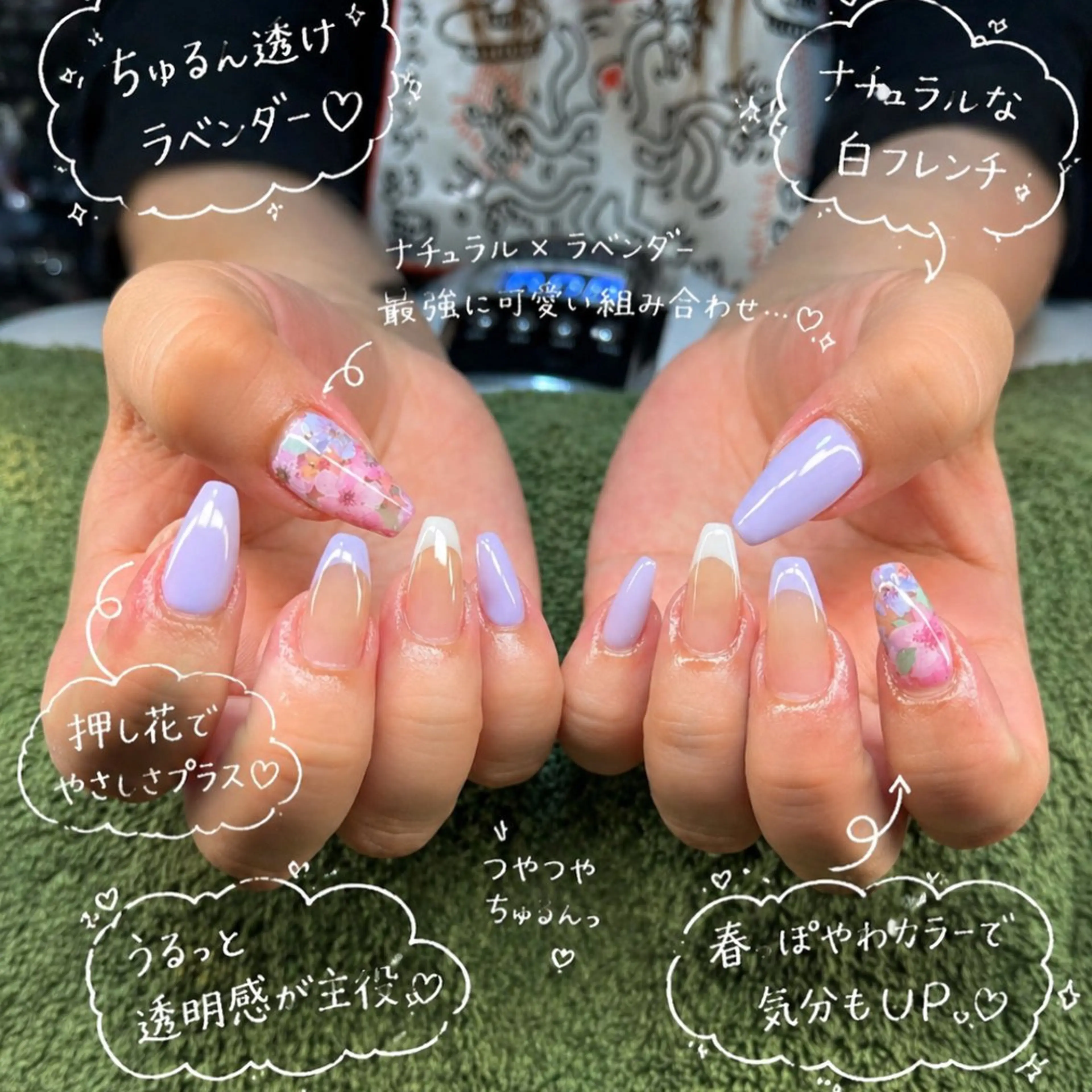 ネイル ハンドネイル フットネイル MHR nailのネイルデザイン