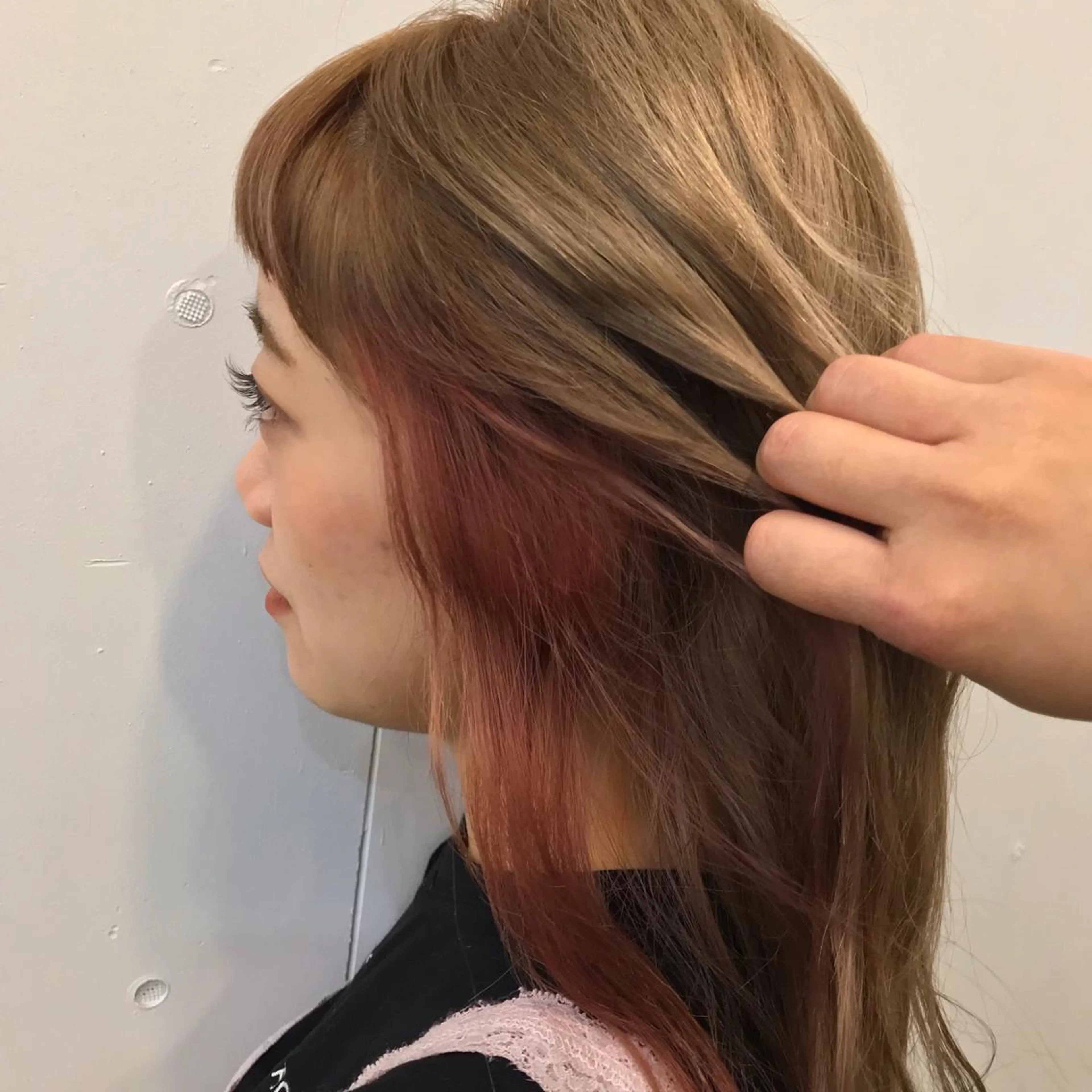 ロング カラー 🪭risa 暖色/レイヤー🪭のヘアスタイル