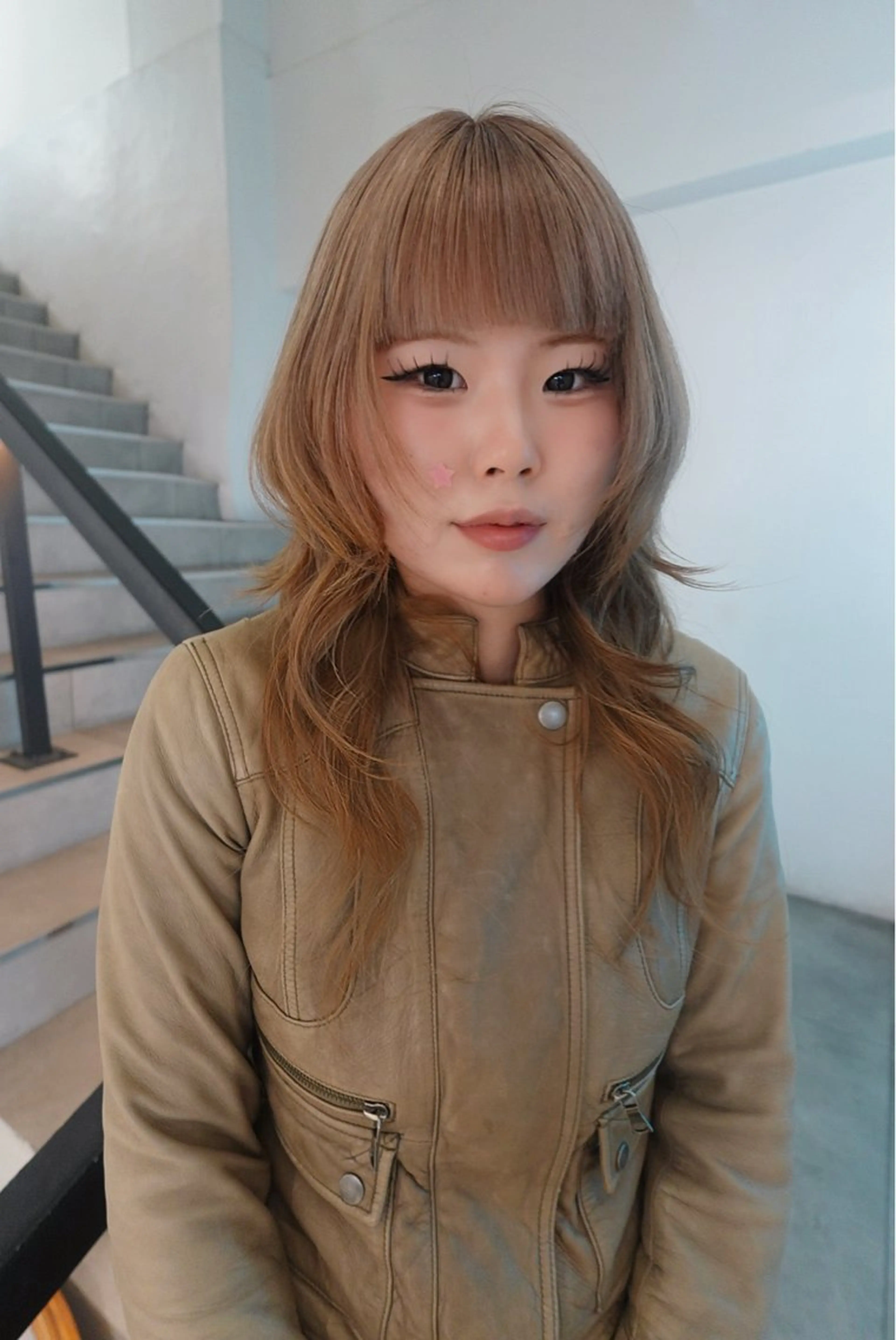 カラー ヘアカラー デザイン/ハッシュ レイヤー/senaのヘアスタイル