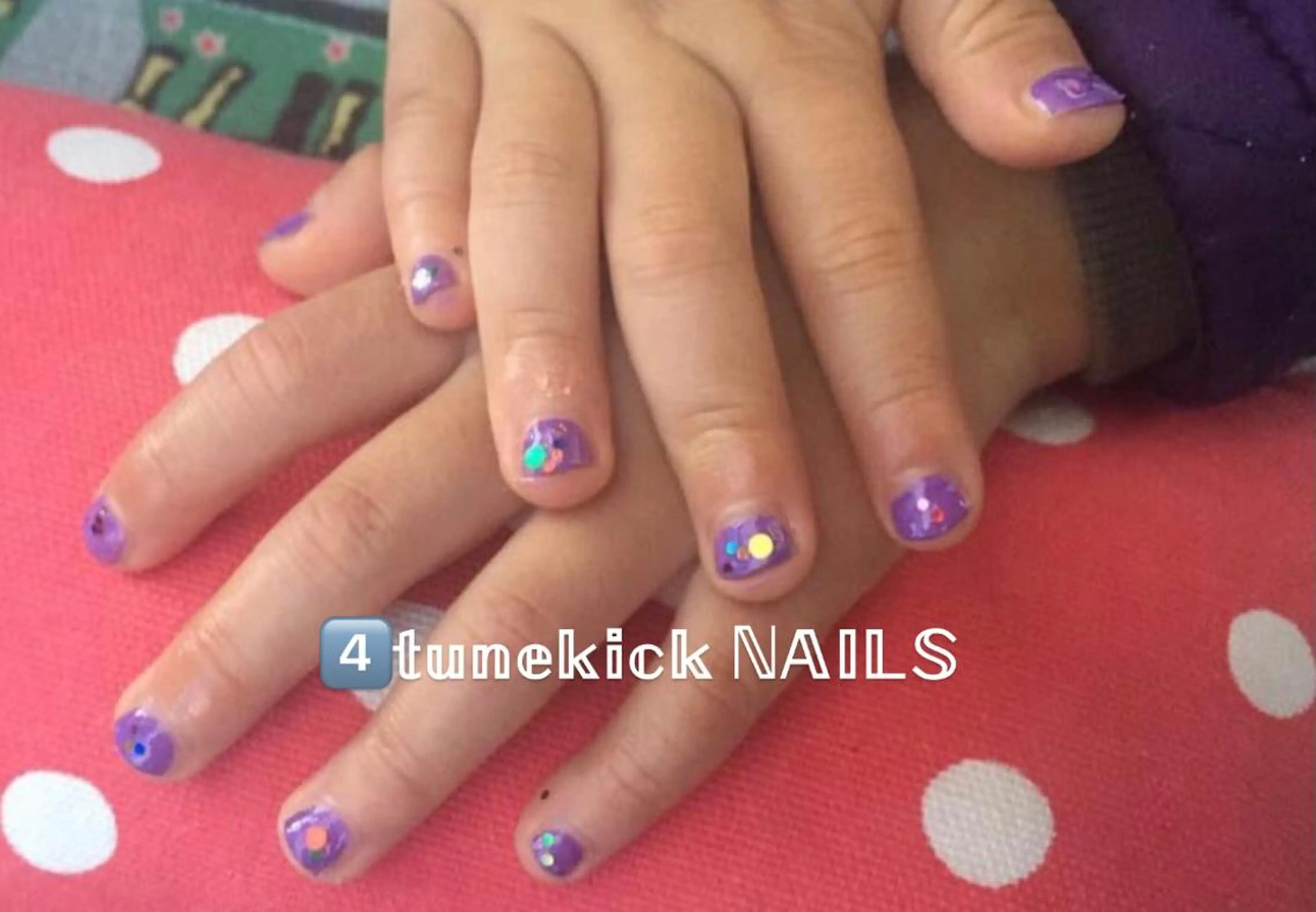 キッズマニキュア💅中学生までが対象になりますの写真