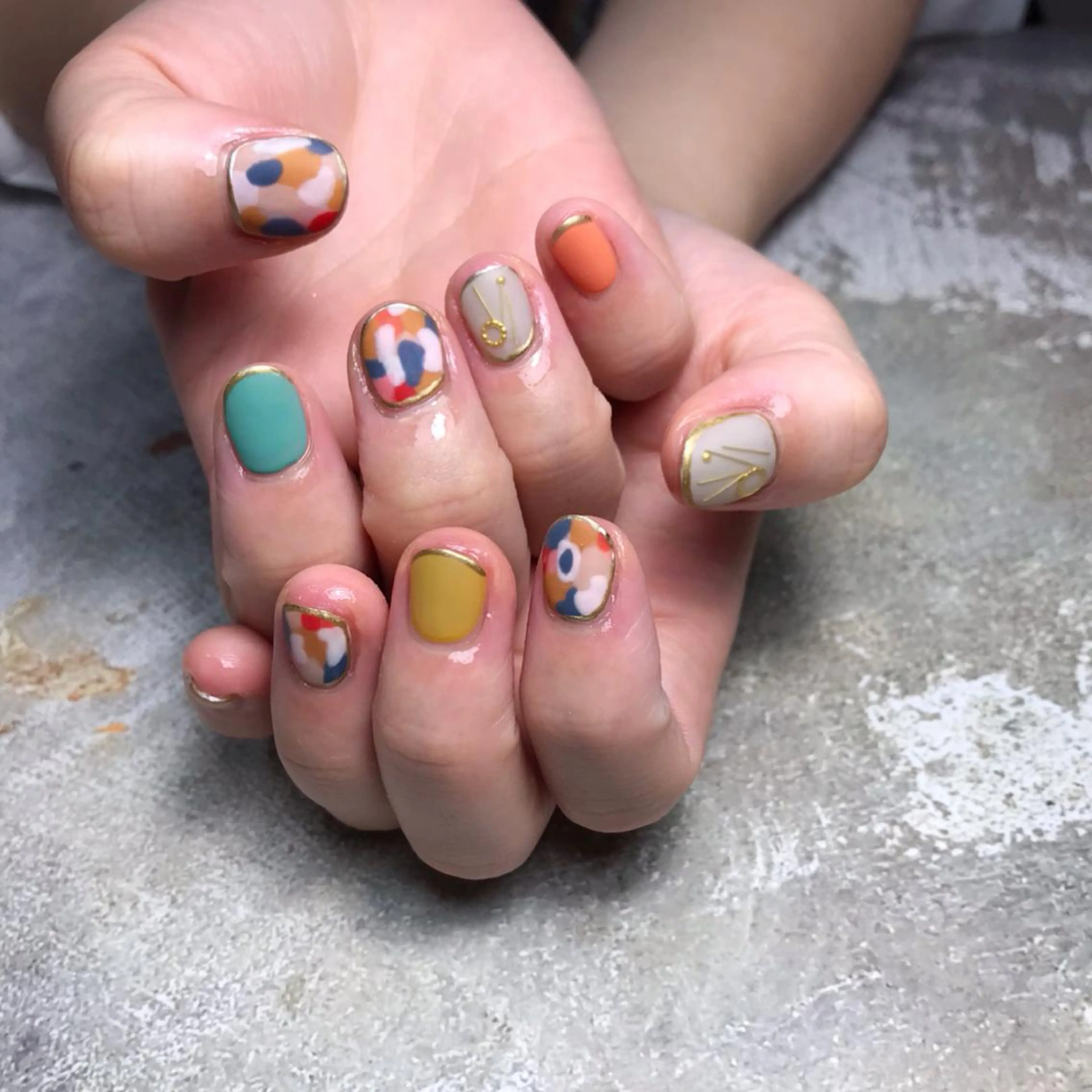 ネイル ハンドネイル 💅chainail _aiのネイルデザイン