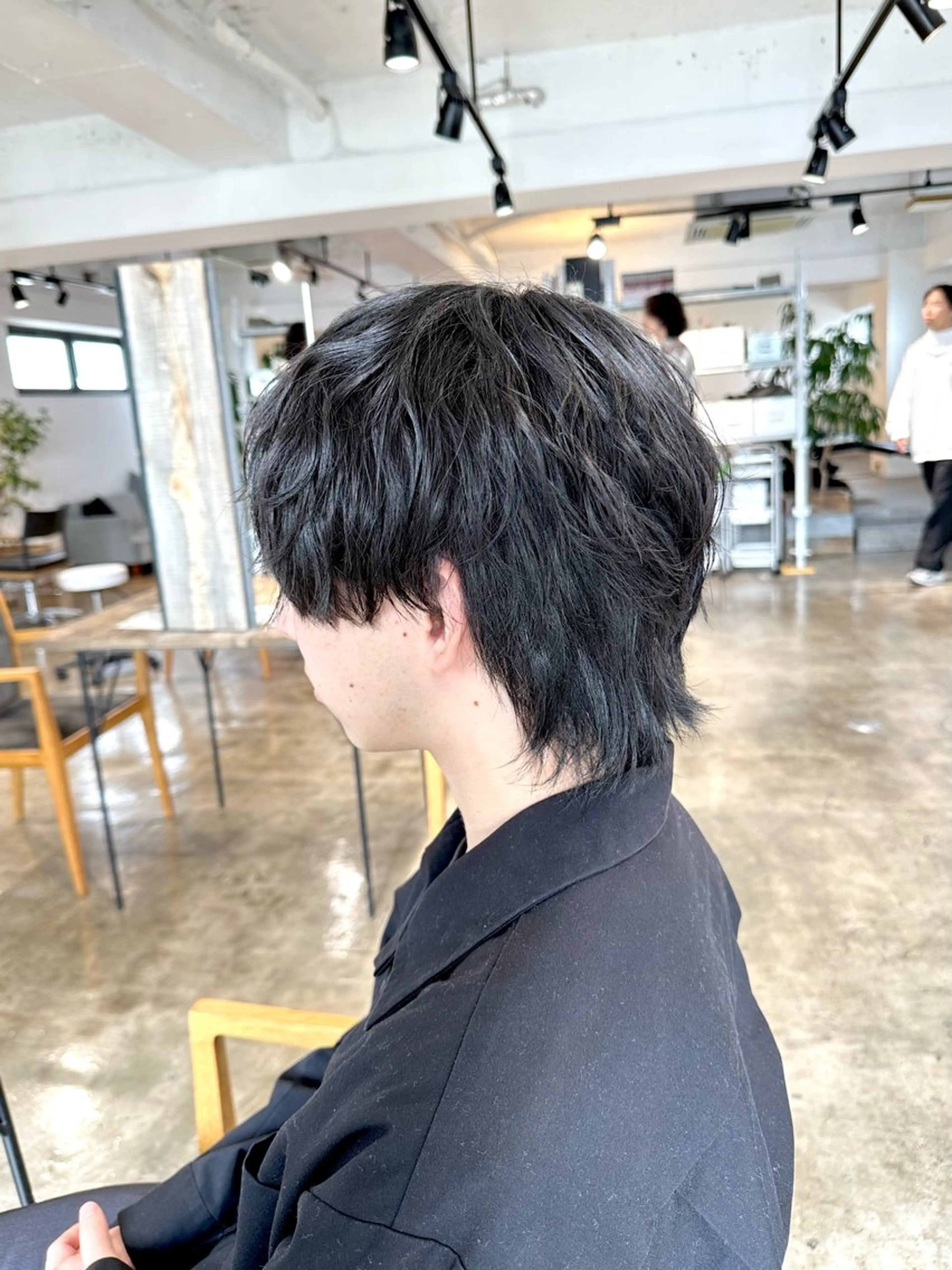 メンズ メンズパーマ メンズウルフカット ウルフカット カット 骨格補正施術/メンズ 専門美容師/YUYAのヘアスタイル