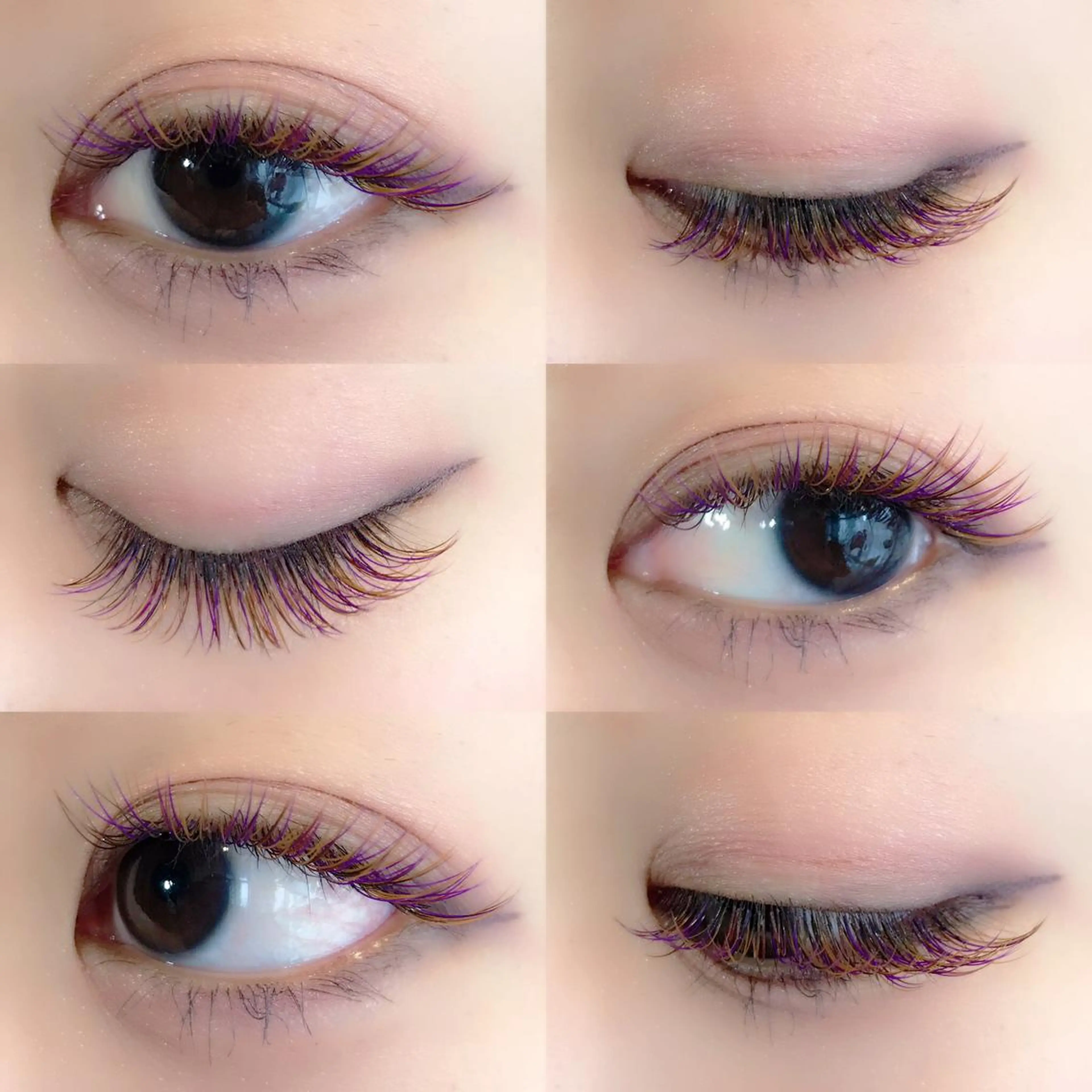 マツエク・マツパ カラーマツエク 青木 香怜のマツエク・マツパデザイン