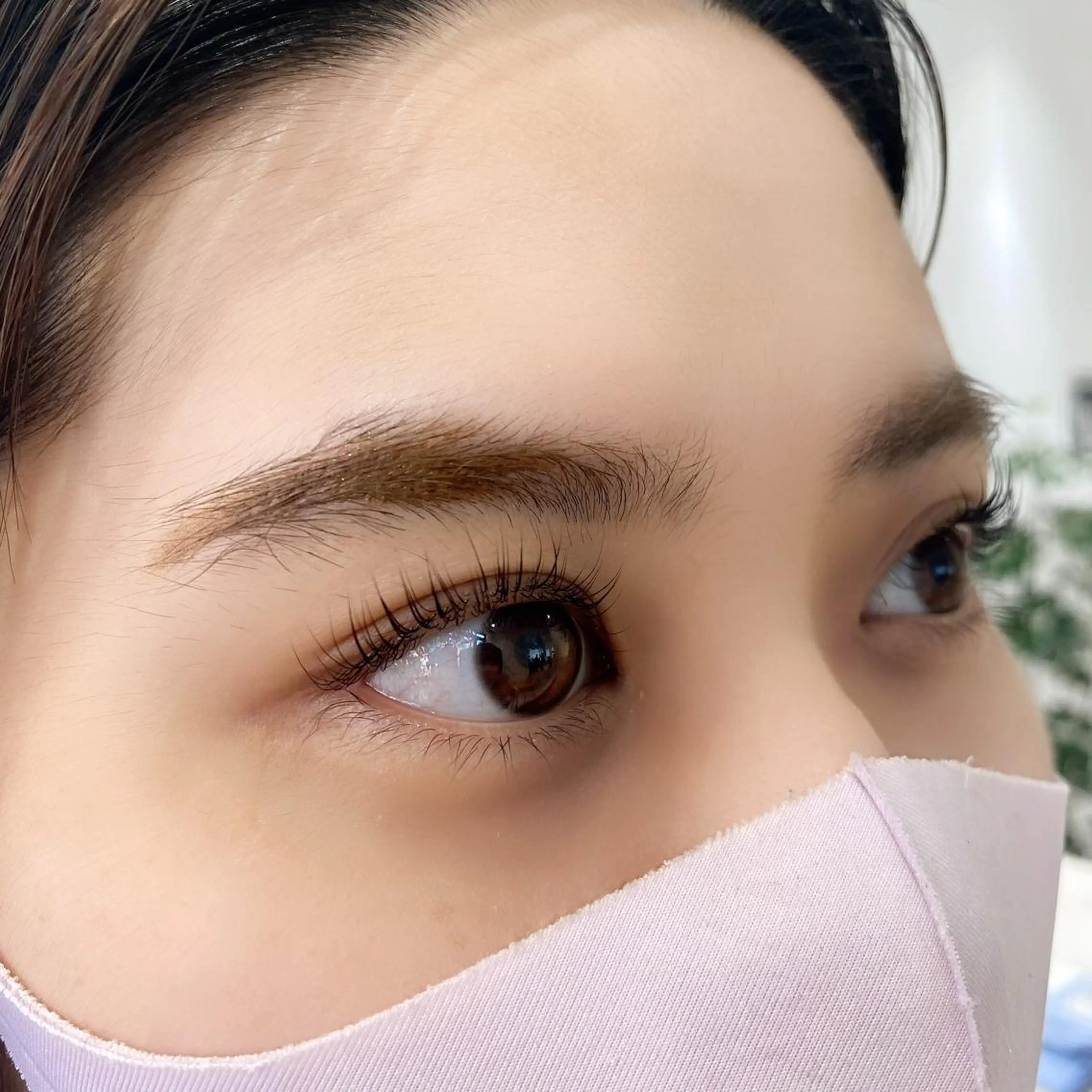 マツエク・マツパ マツパ 艶カラー/韓国風ヘア 🩵shioneのヘアスタイル