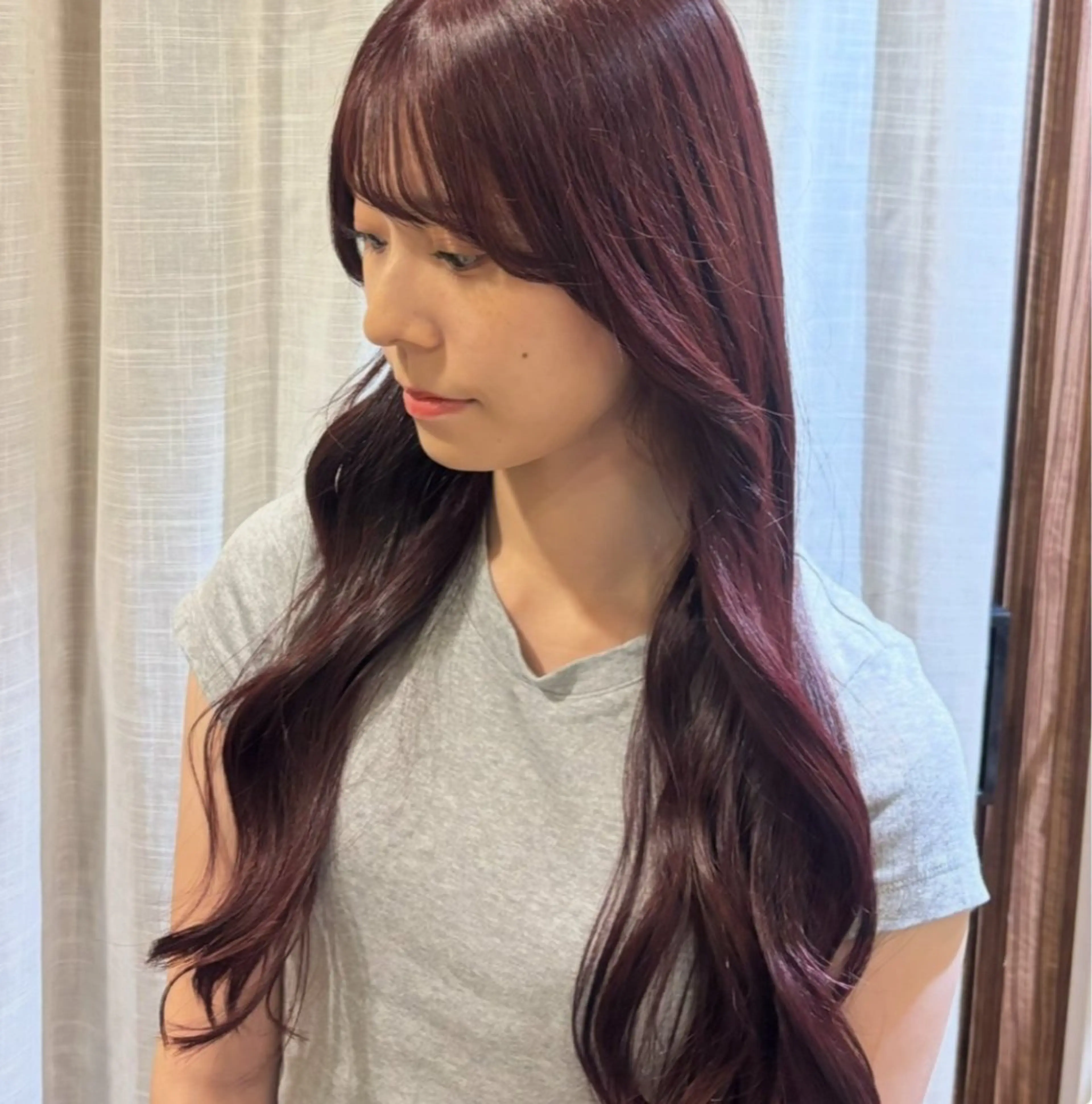 ロング カラー ヘアカラー トリートメント ポルトユイ所属・PORTE H Suzuki🌼🌱のマツエク・マツパデザイン