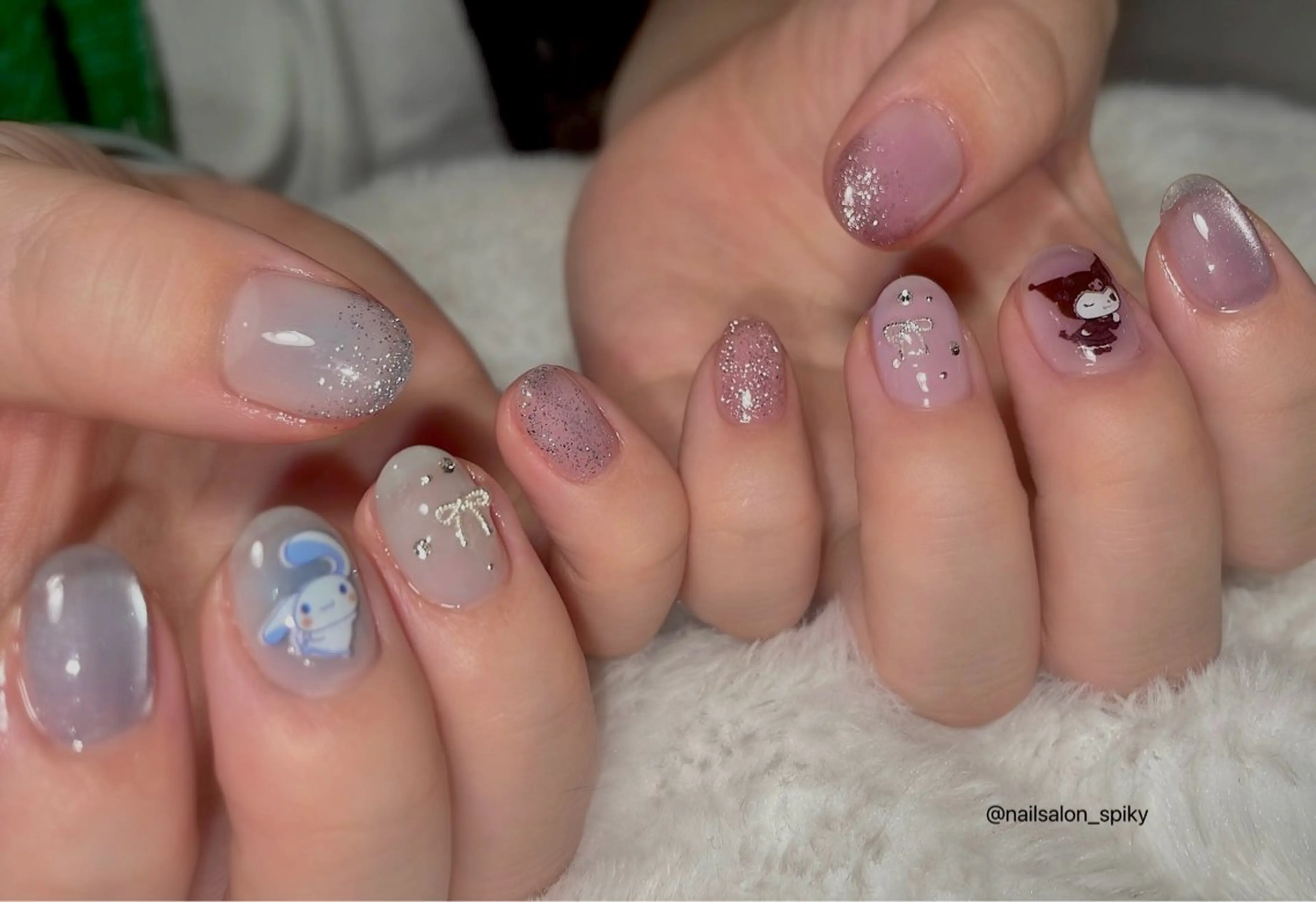 ネイル Spiky とうげ ふうかのネイルデザイン