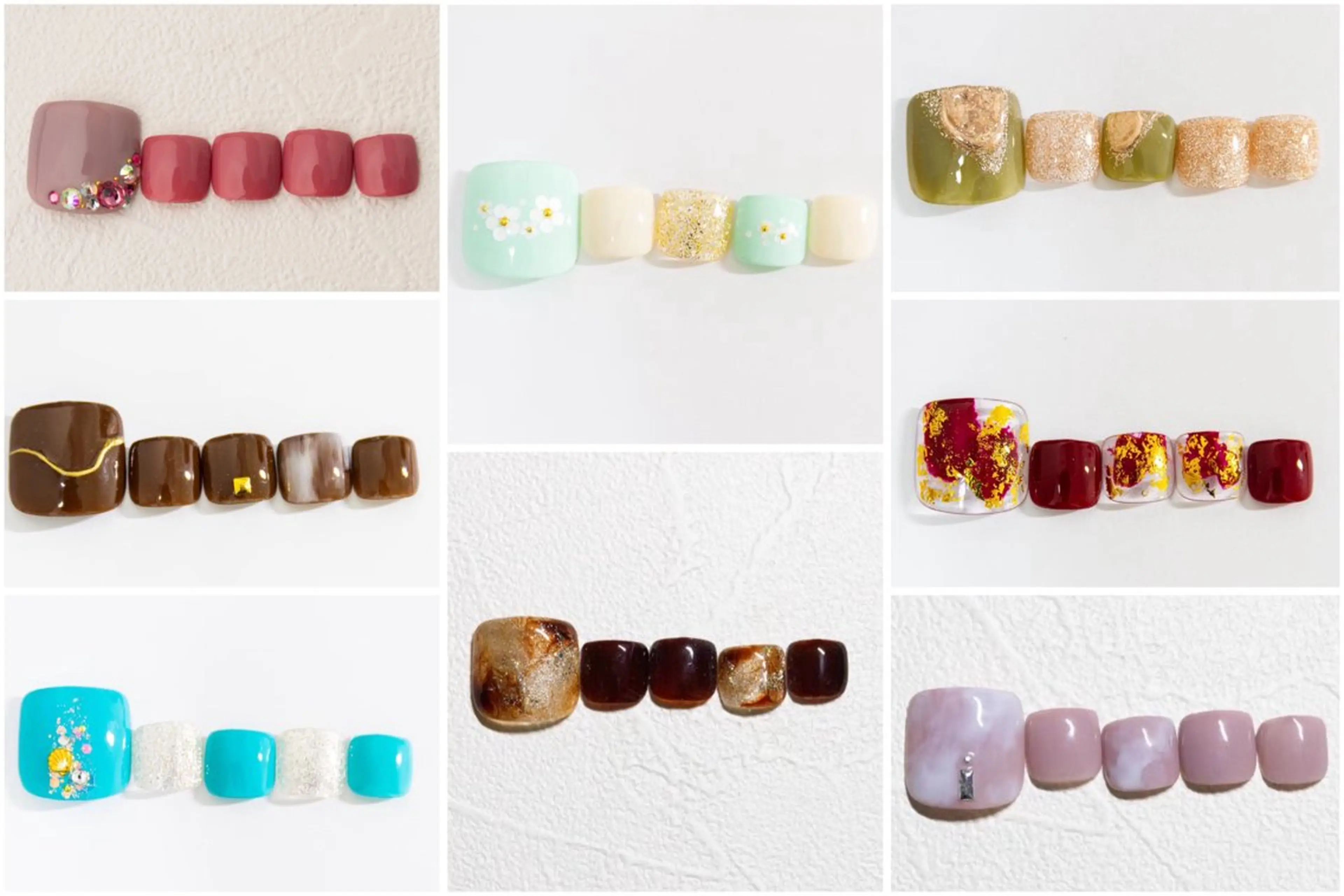 ネイル フットネイル クレアラルーチェ studentサロンのネイルデザイン