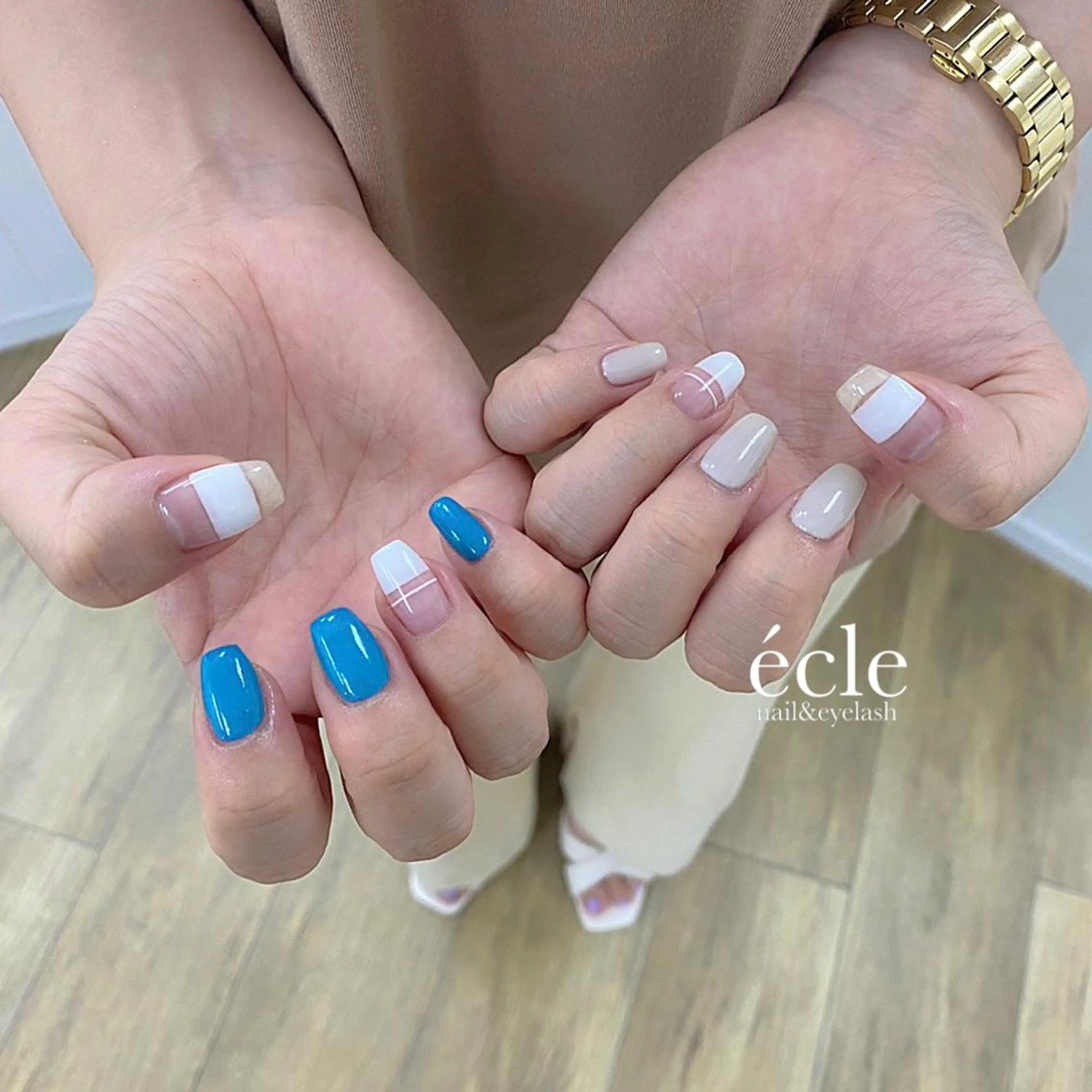 ネイル écle nail&eyeのネイルデザイン