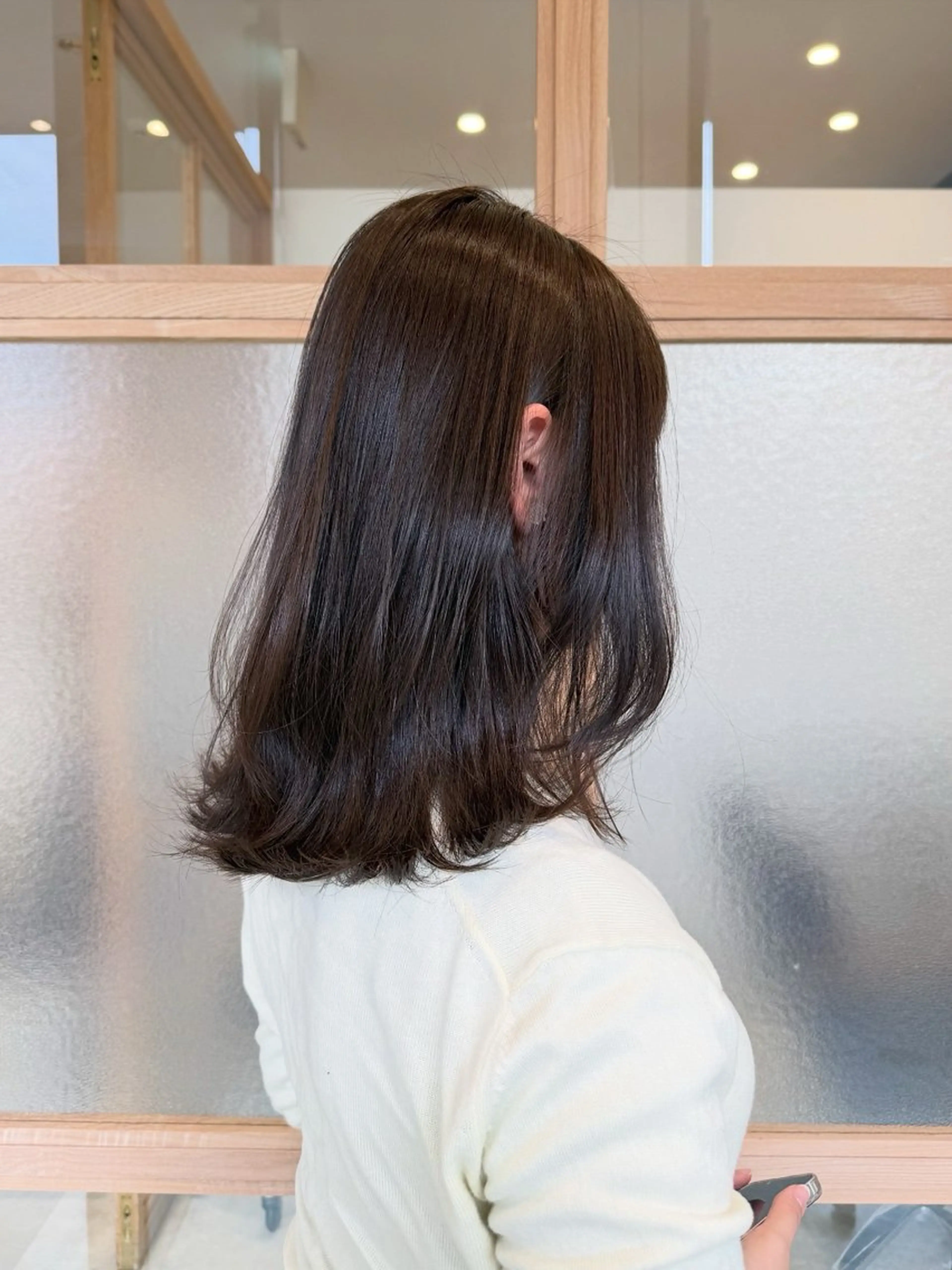 ミディアム カット ヘアカラー トリートメント GO TODAY SHAiRE SALON 原宿Stella店所属・𓍯柔らかhair 𓍯 yukinoのヘアスタイル