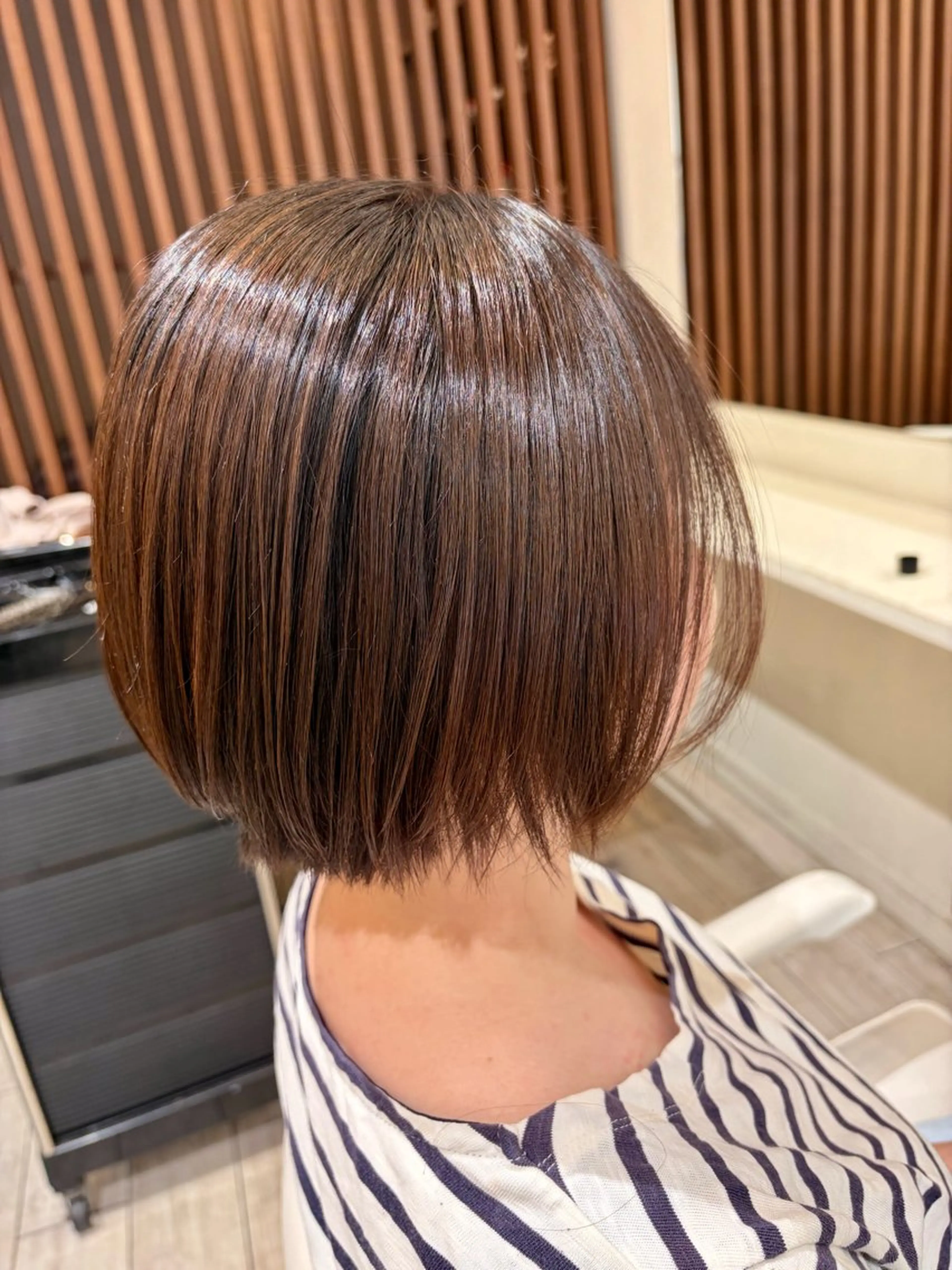 ショート カット 縮毛矯正 NICCOLO室見 Erinaのヘアスタイル