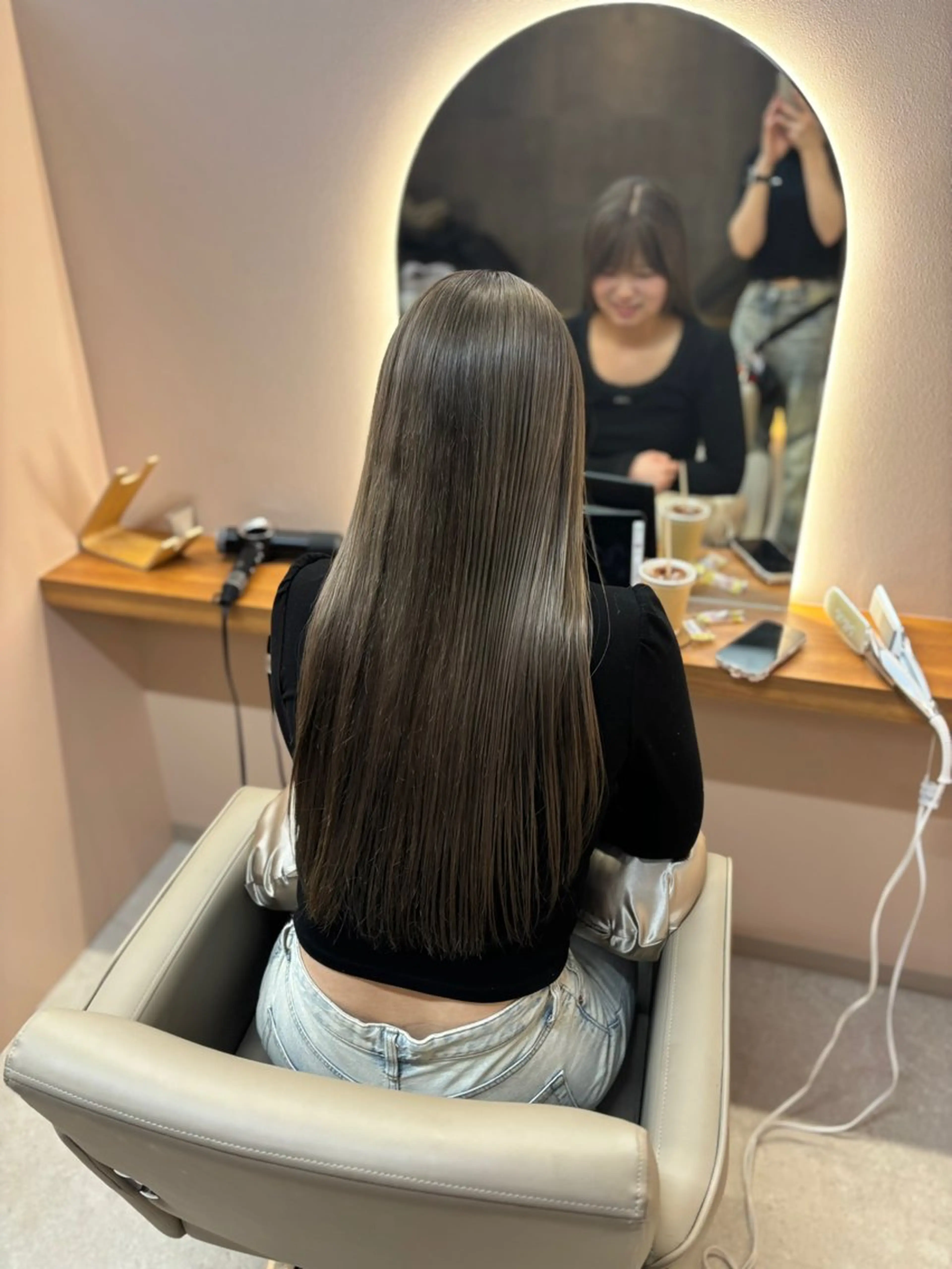 ロング カラー ヘアカラー ROCCOeast AKARIのヘアスタイル
