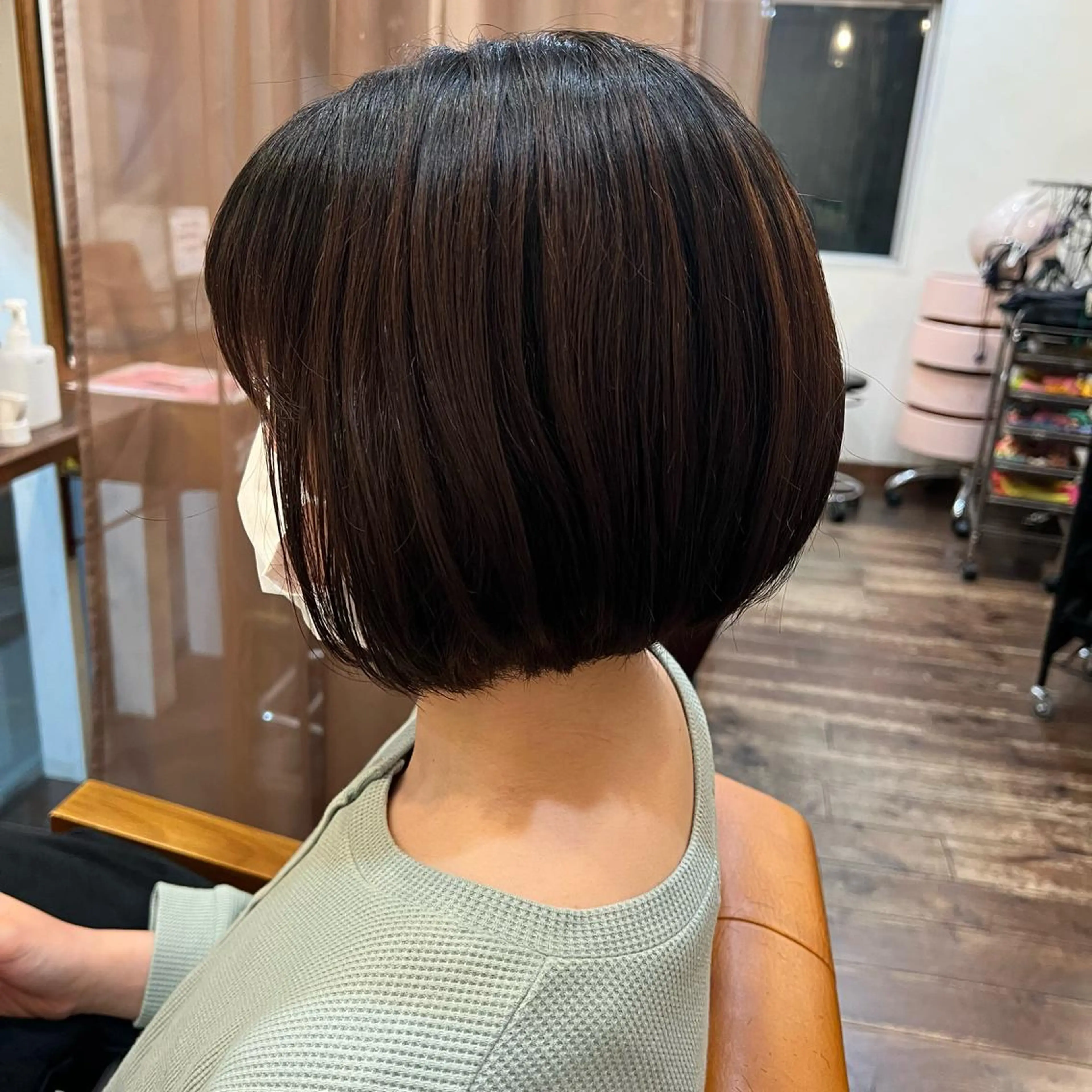 ショート ボブ chakura めいのヘアスタイル