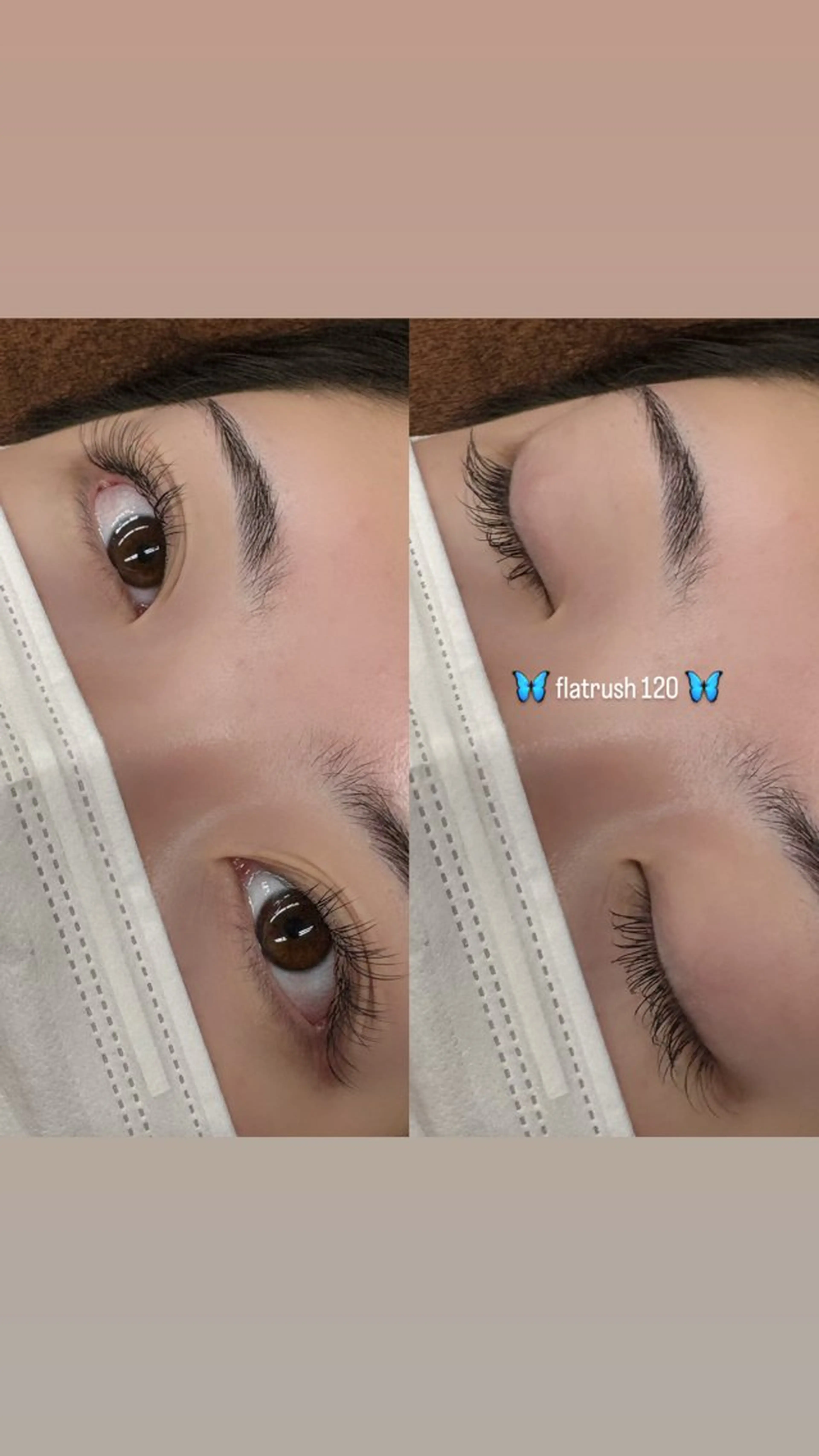 マツエク・マツパ フラットラッシュ ナチュラル ‪Serina‪‪ 清水‪‪❤︎‬のマツエク・マツパデザイン