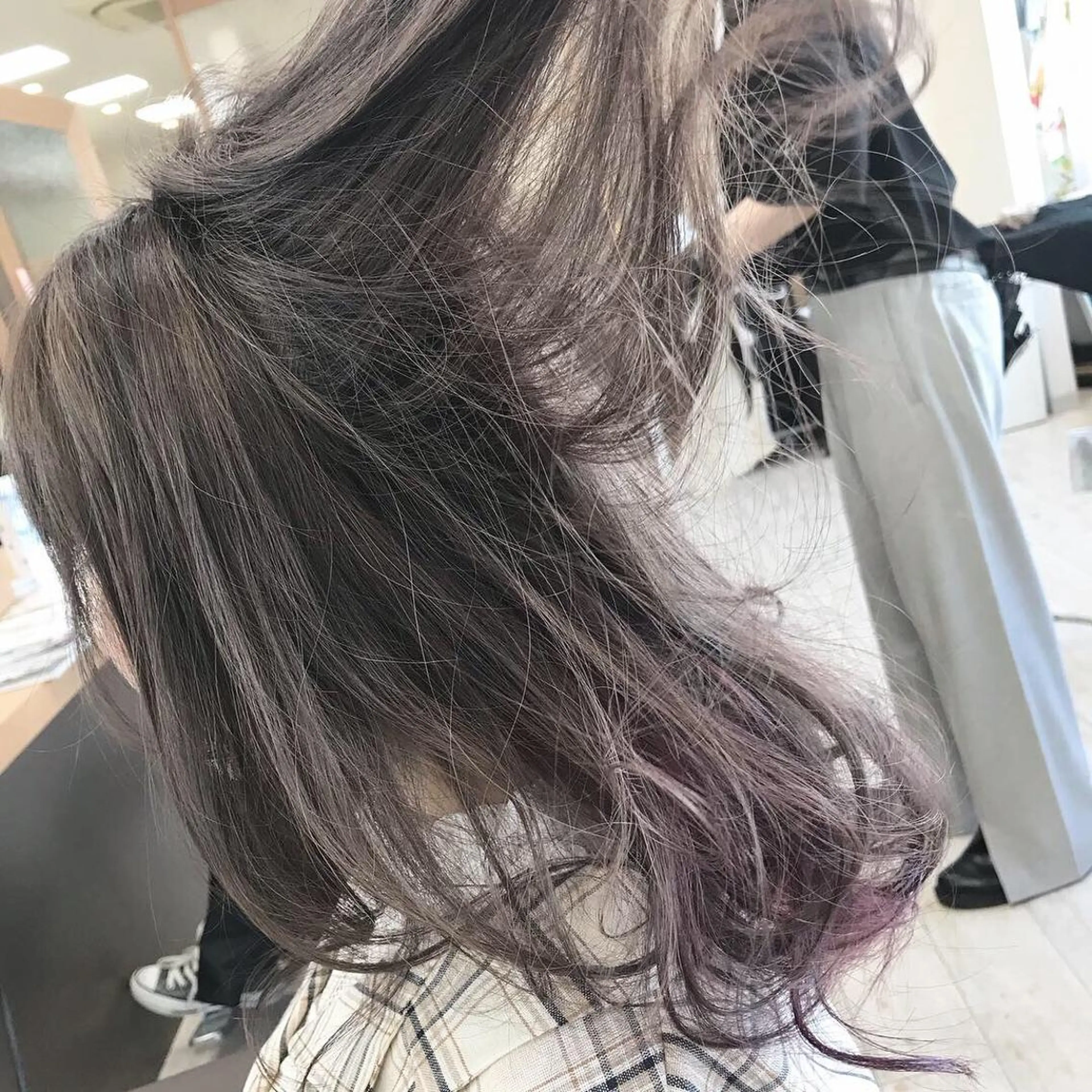 ロング カラー カット ヘアカラー トリートメント Lien 深井店のヘアスタイル