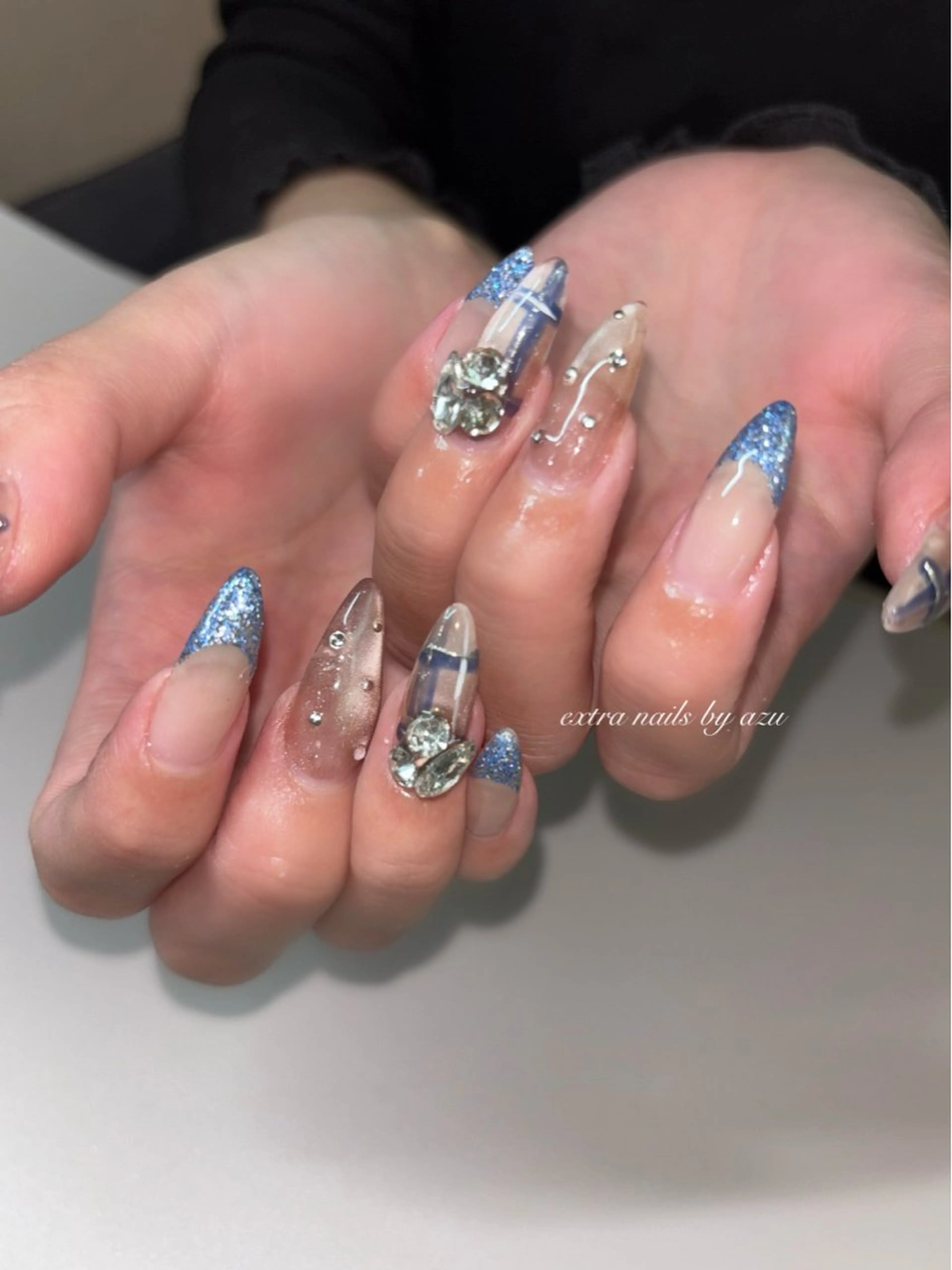 ネイル ハンドネイル extranails ／lemellaのネイルデザイン