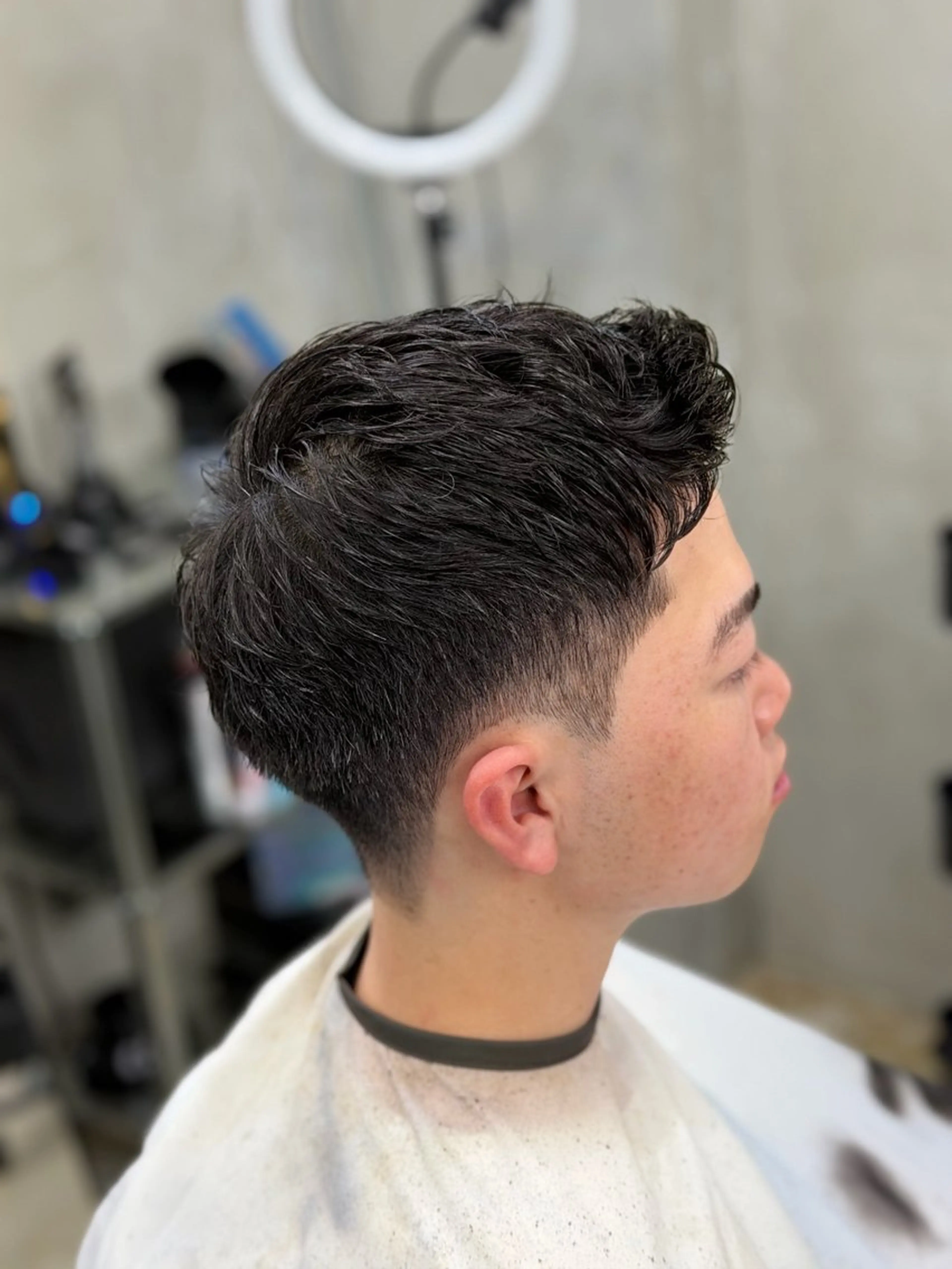 ショート Shimpeiフェー ド/海外スタイル💎のヘアスタイル