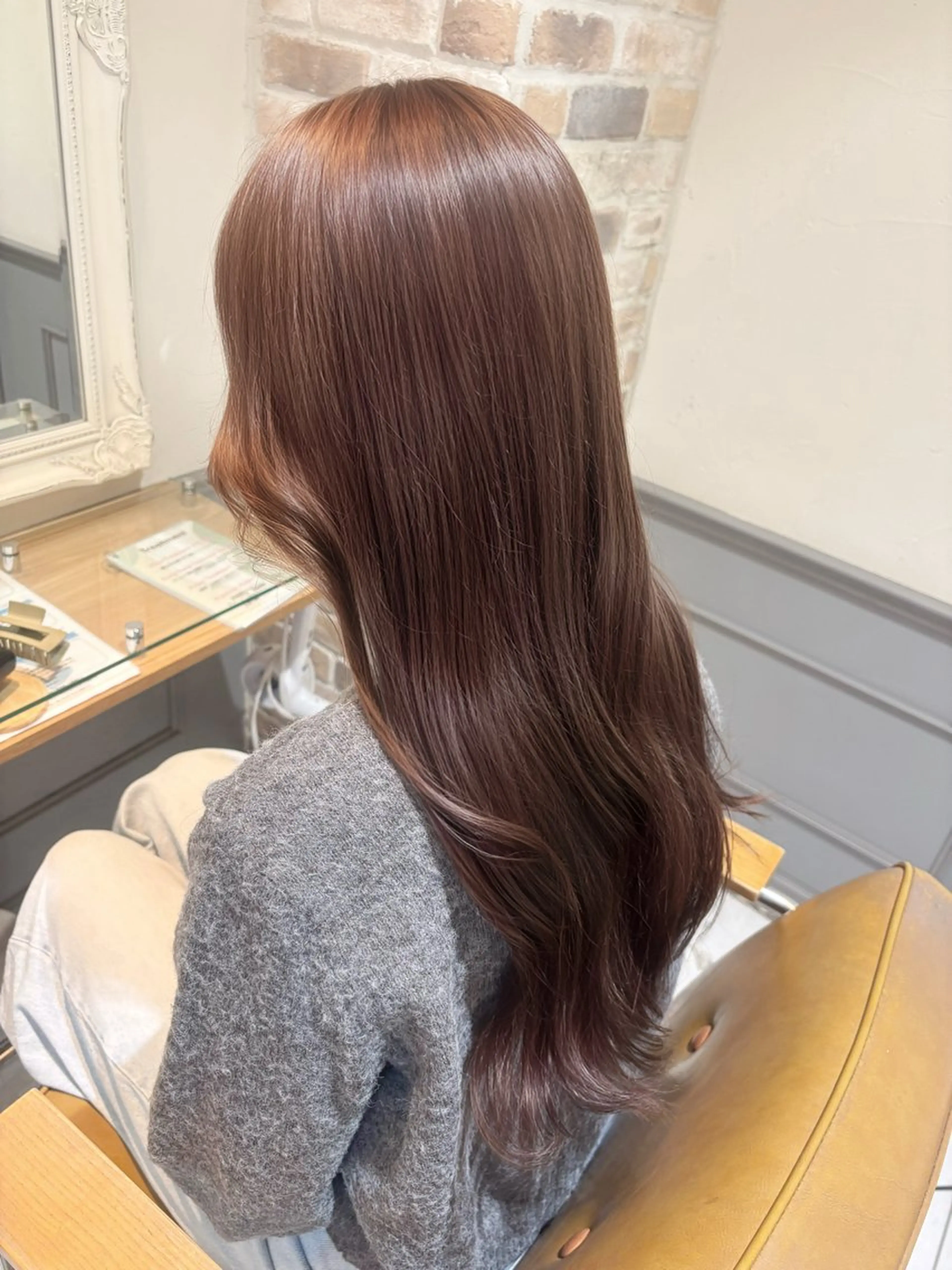 ロング ヘアカラー トリートメント Noel .⋆𝜗𝜚のヘアスタイル