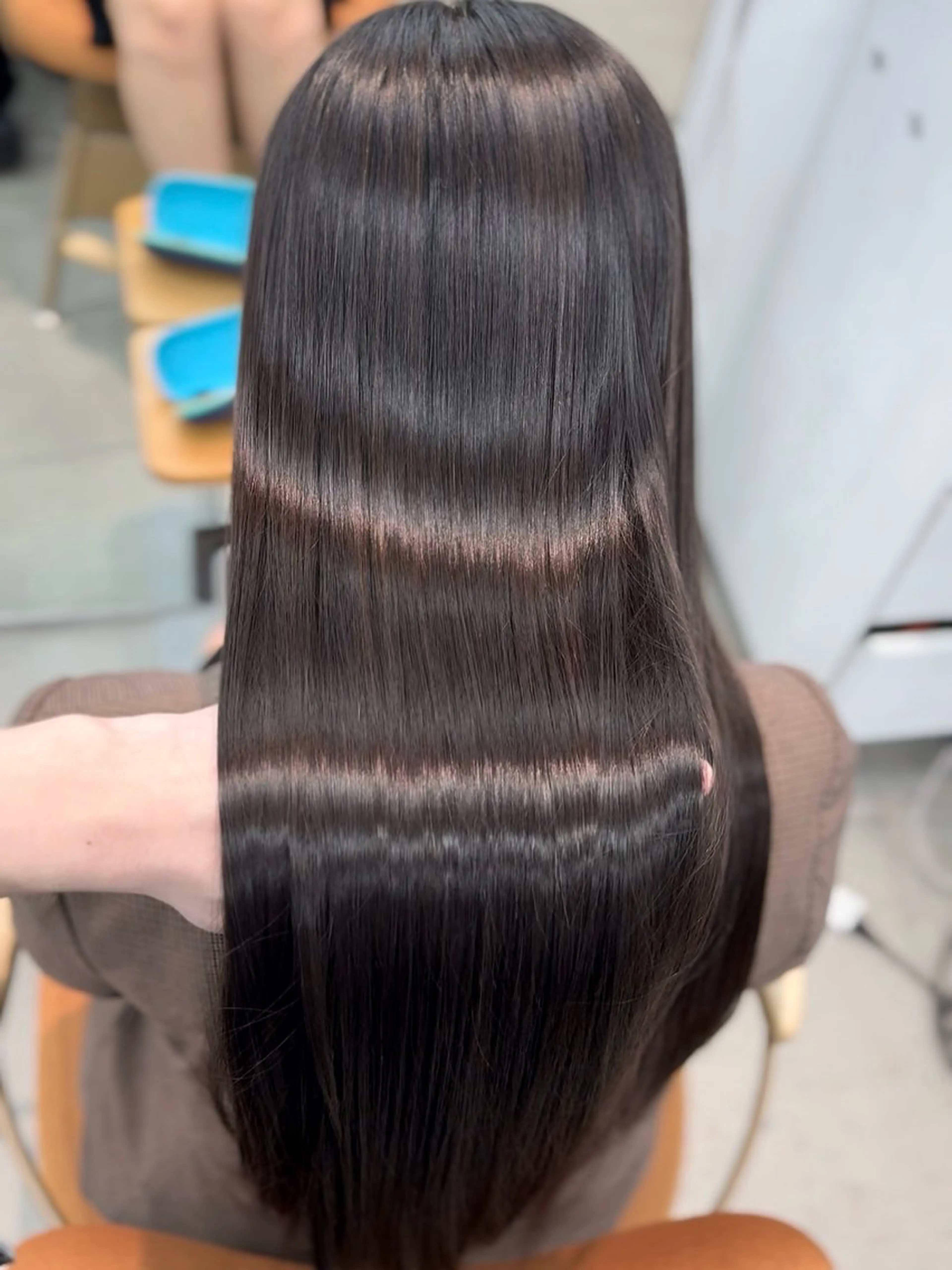 ロング 髪質改善 トリートメント トリートメント 似合わせカット Todaのヘアスタイル