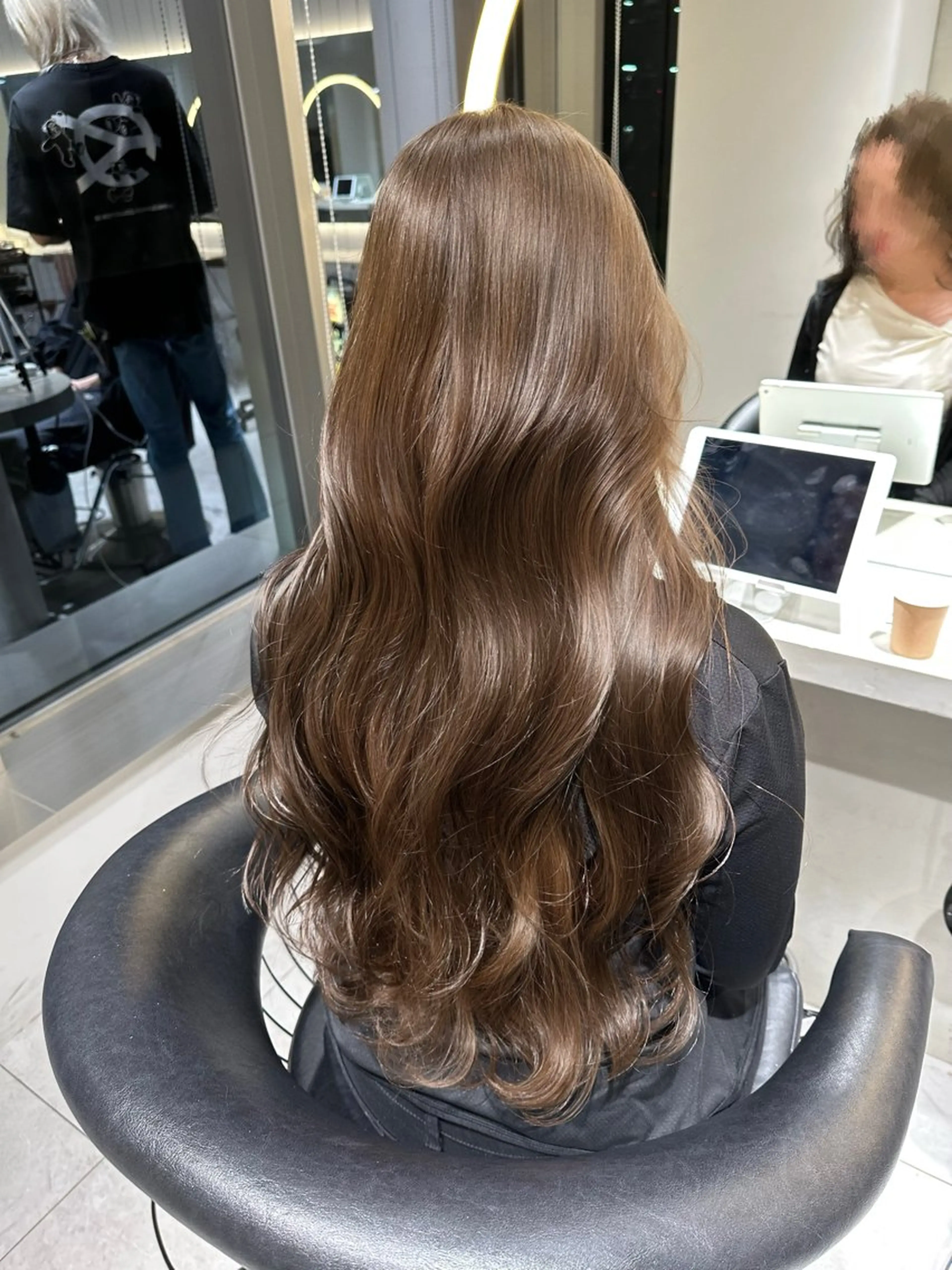 ミディアム ヘアカラー コウスケ/ lond uluのヘアスタイル