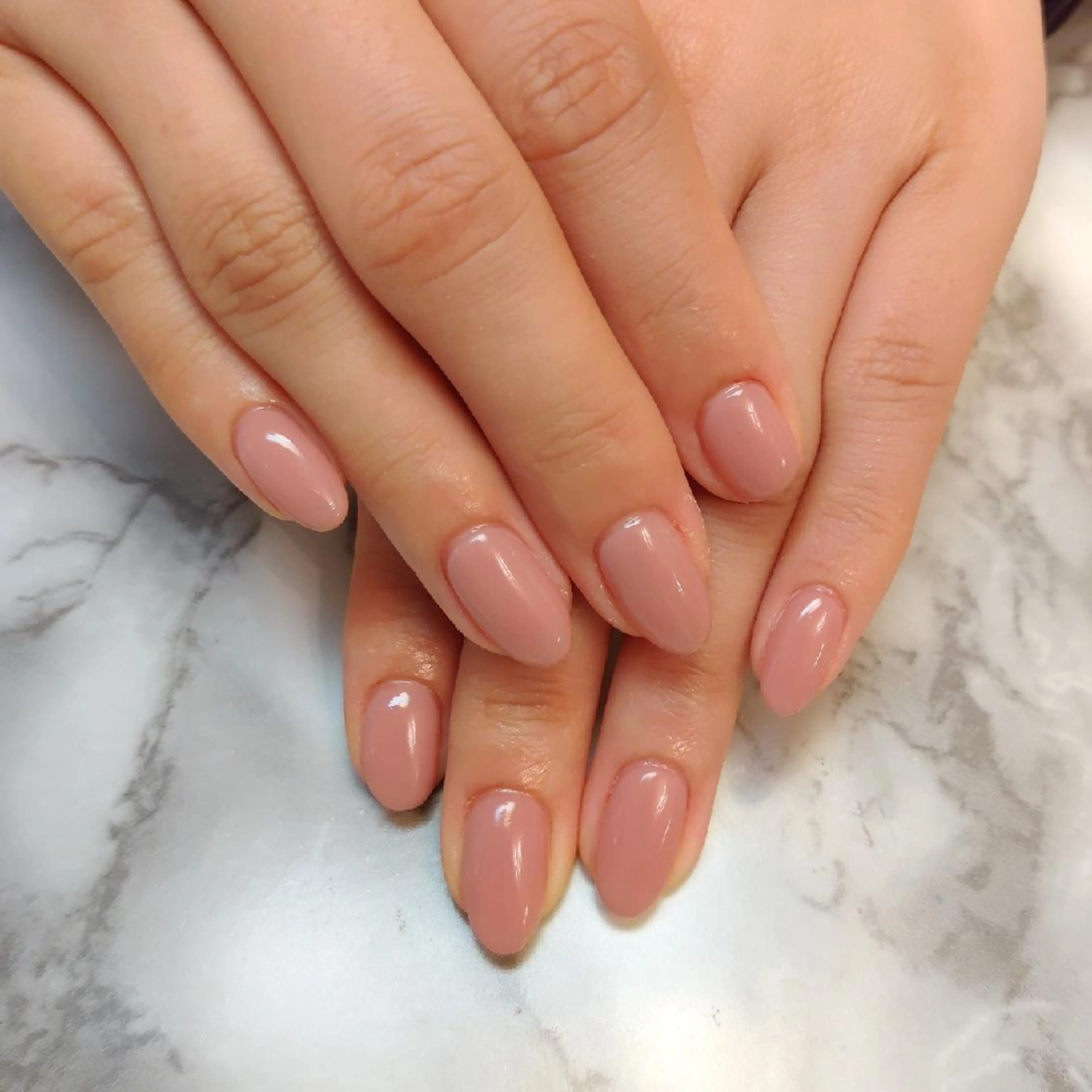 ネイル ワンカラーネイル ジェヌインネイル 河内のネイルデザイン