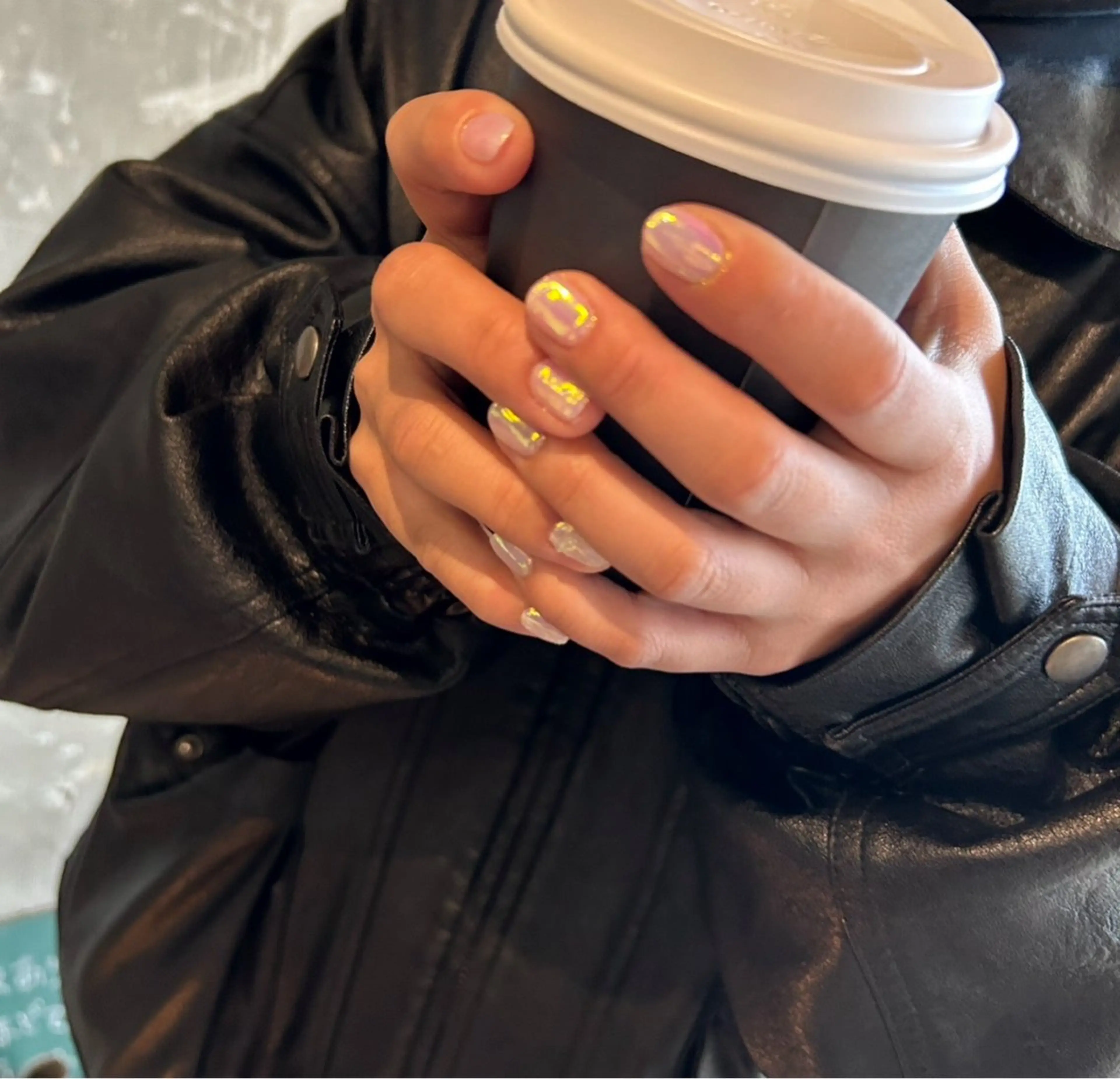 ネイル オーロラネイル ハンドネイル RYO ／Amourのネイルデザイン