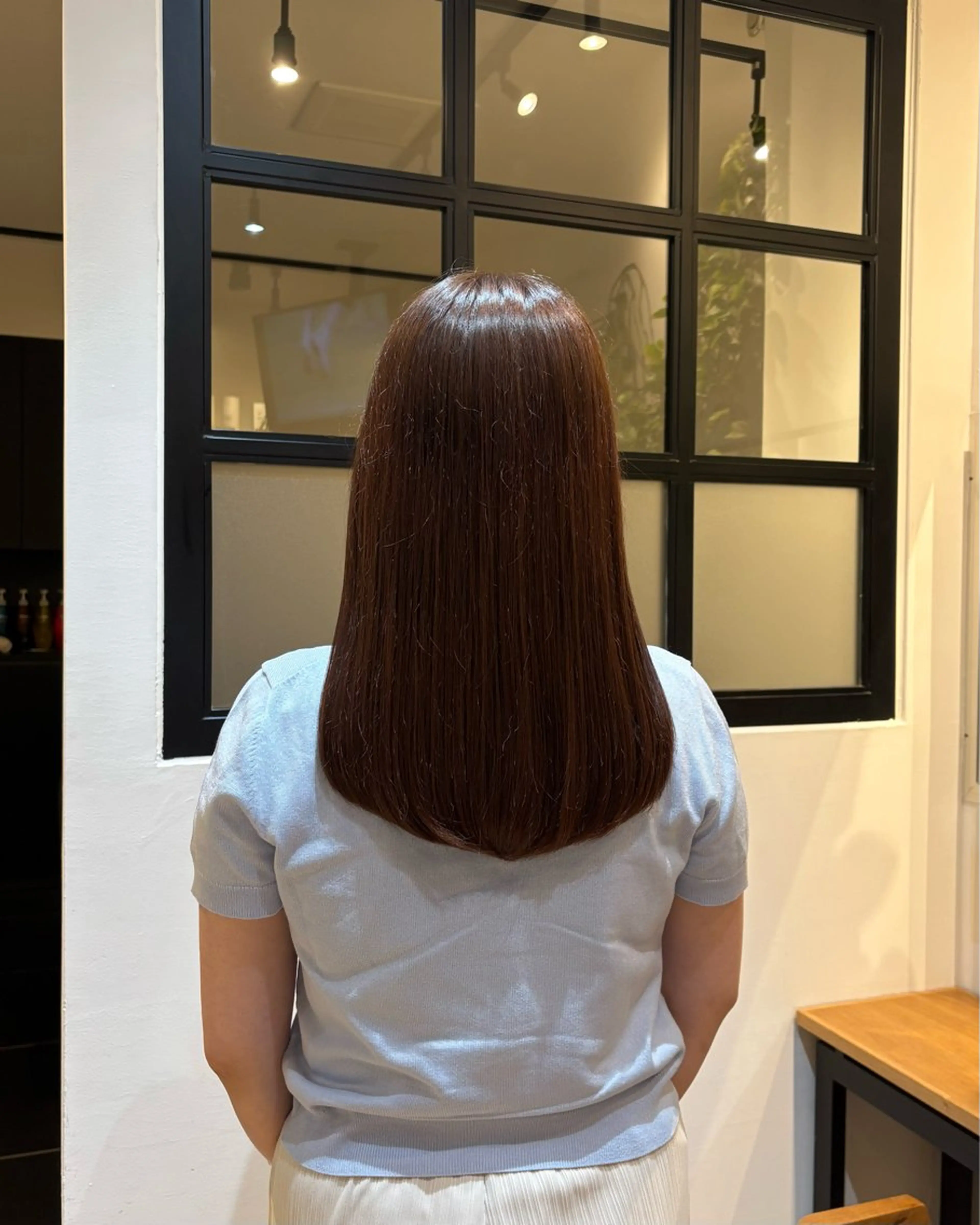 ミディアム カラー ヘアカラー トリートメント 🪽MiYU🪽 艶カラー⁎⁺˳✧のヘアスタイル