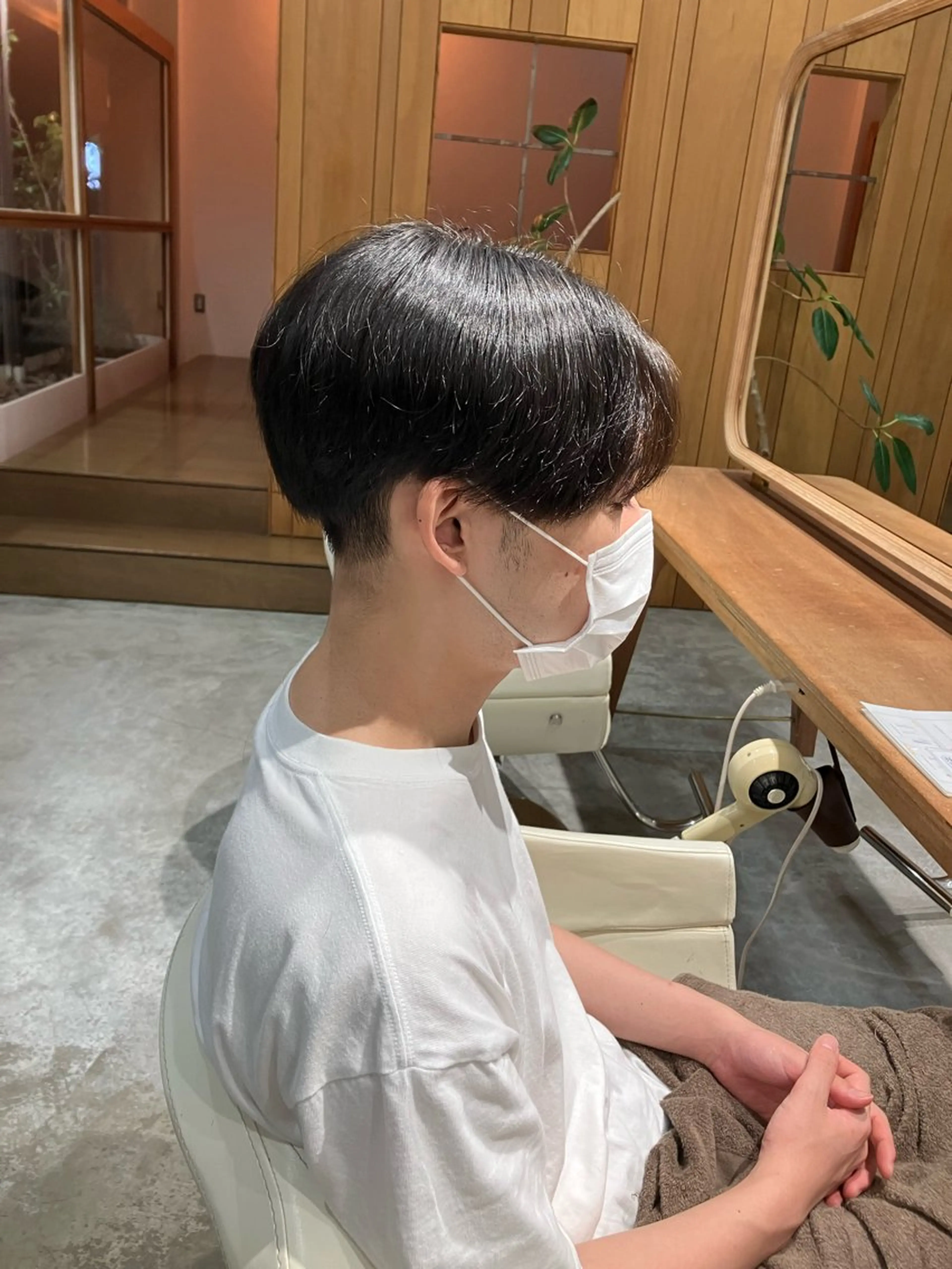 ショート メンズ マッシュ カット 佐藤 悠生 メンズパーマ.カットのヘアスタイル