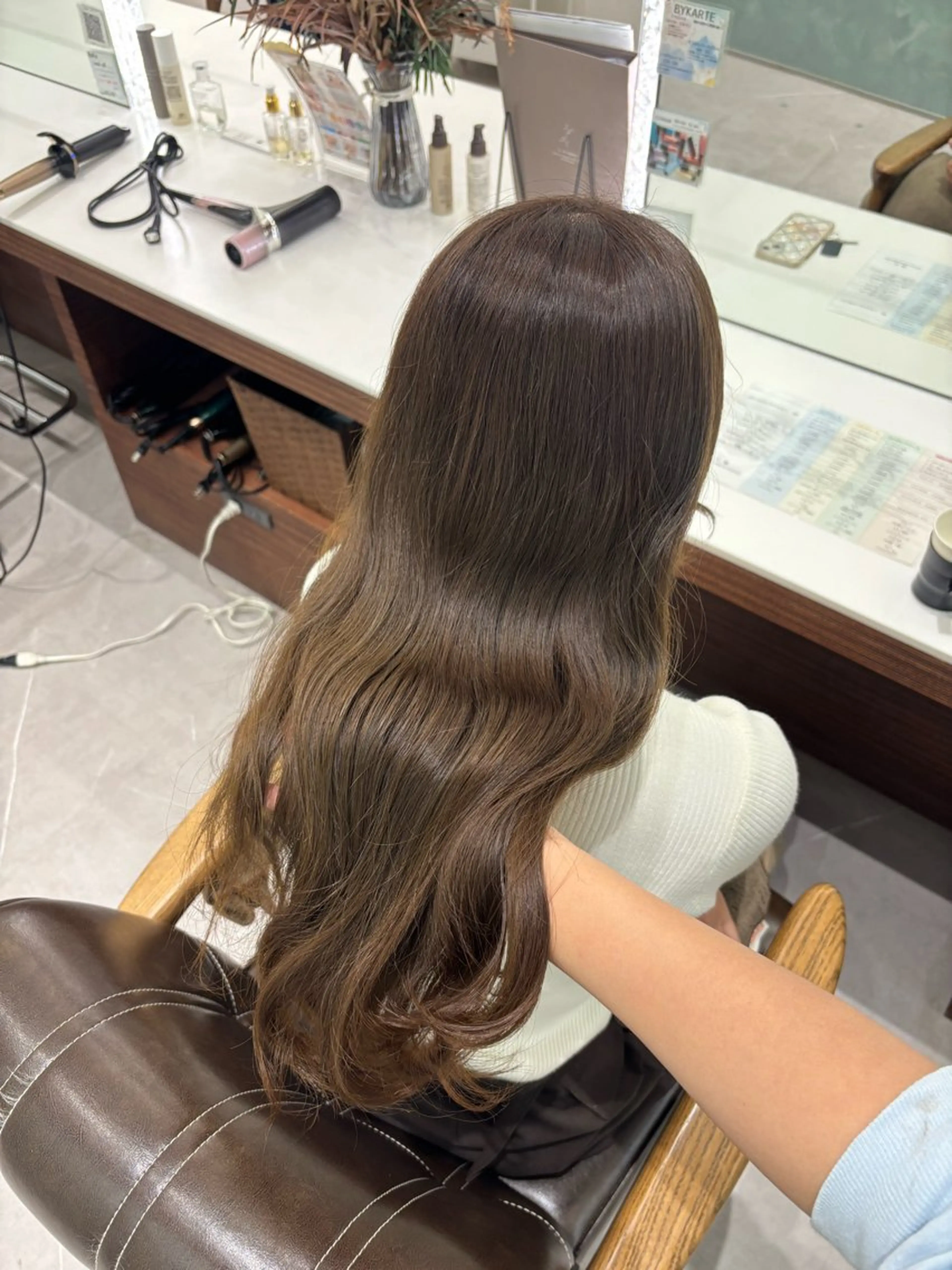 ロング 《ショートモデル》 服部未夢のヘアスタイル