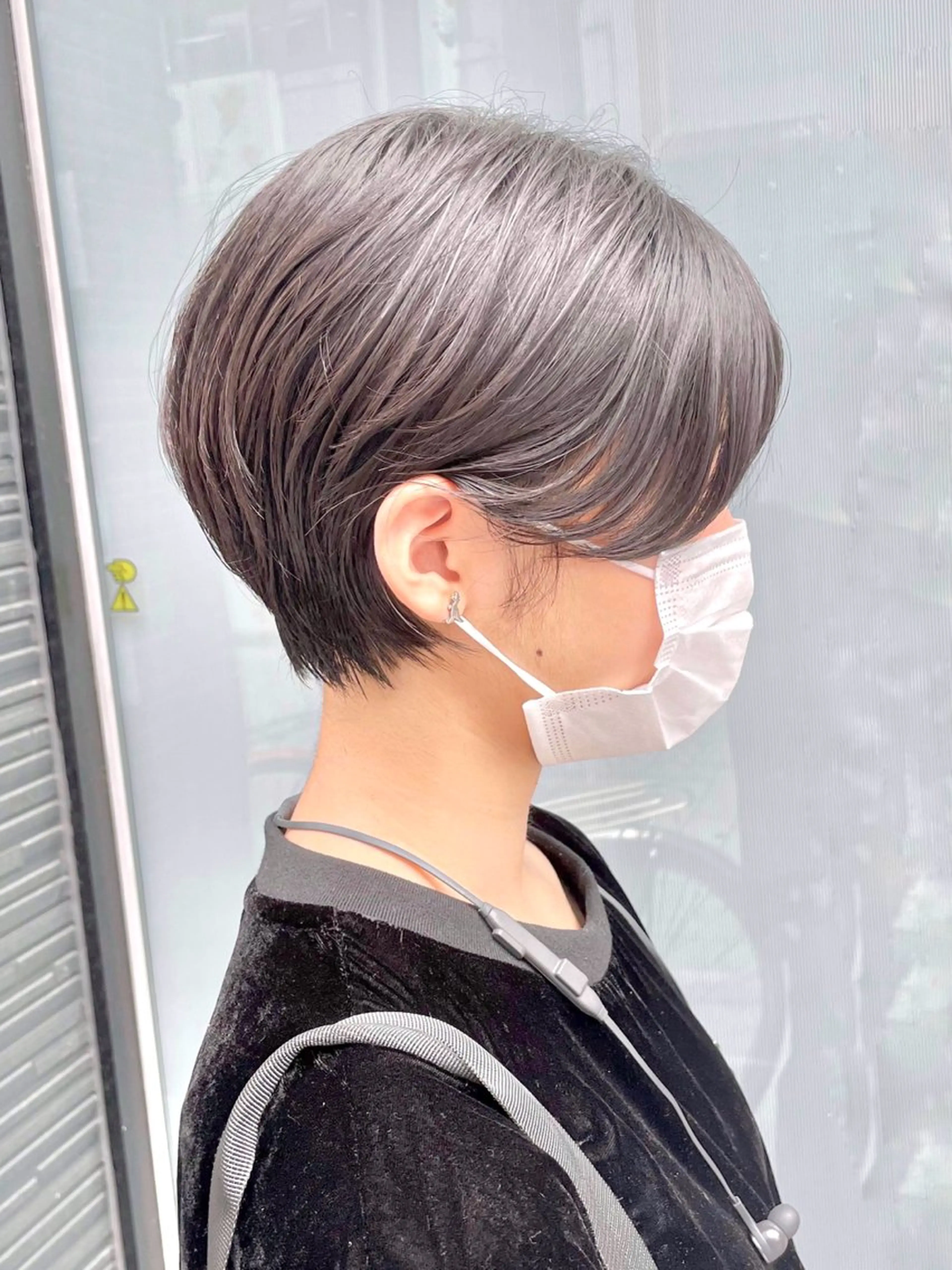 ショート カラー カット ヘアカラー トリートメント ショート/ボブ/ 透明感カラー/ほのかのヘアスタイル