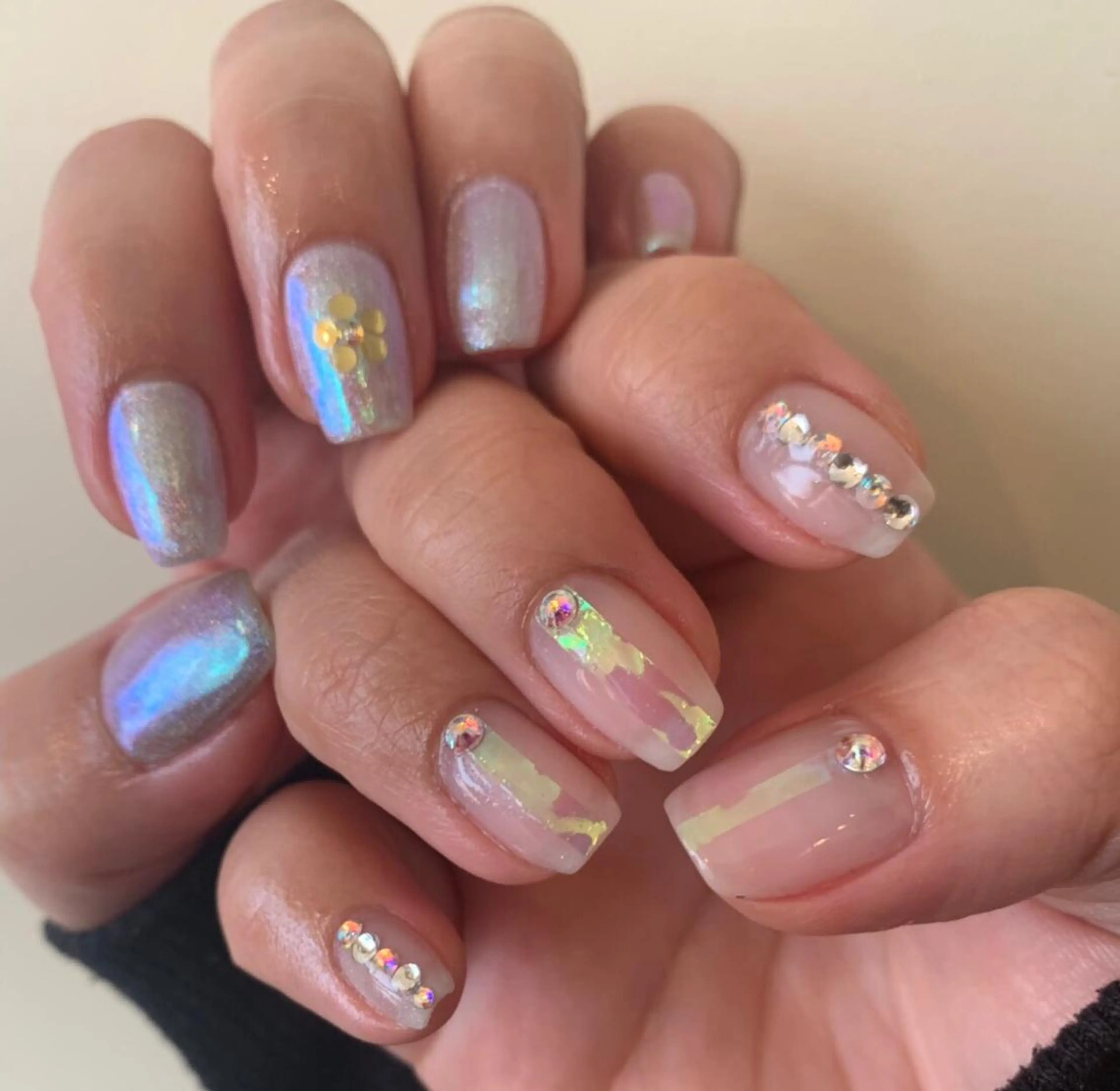 ネイル パラあり！フィルイン 美フォルムのネイルデザイン