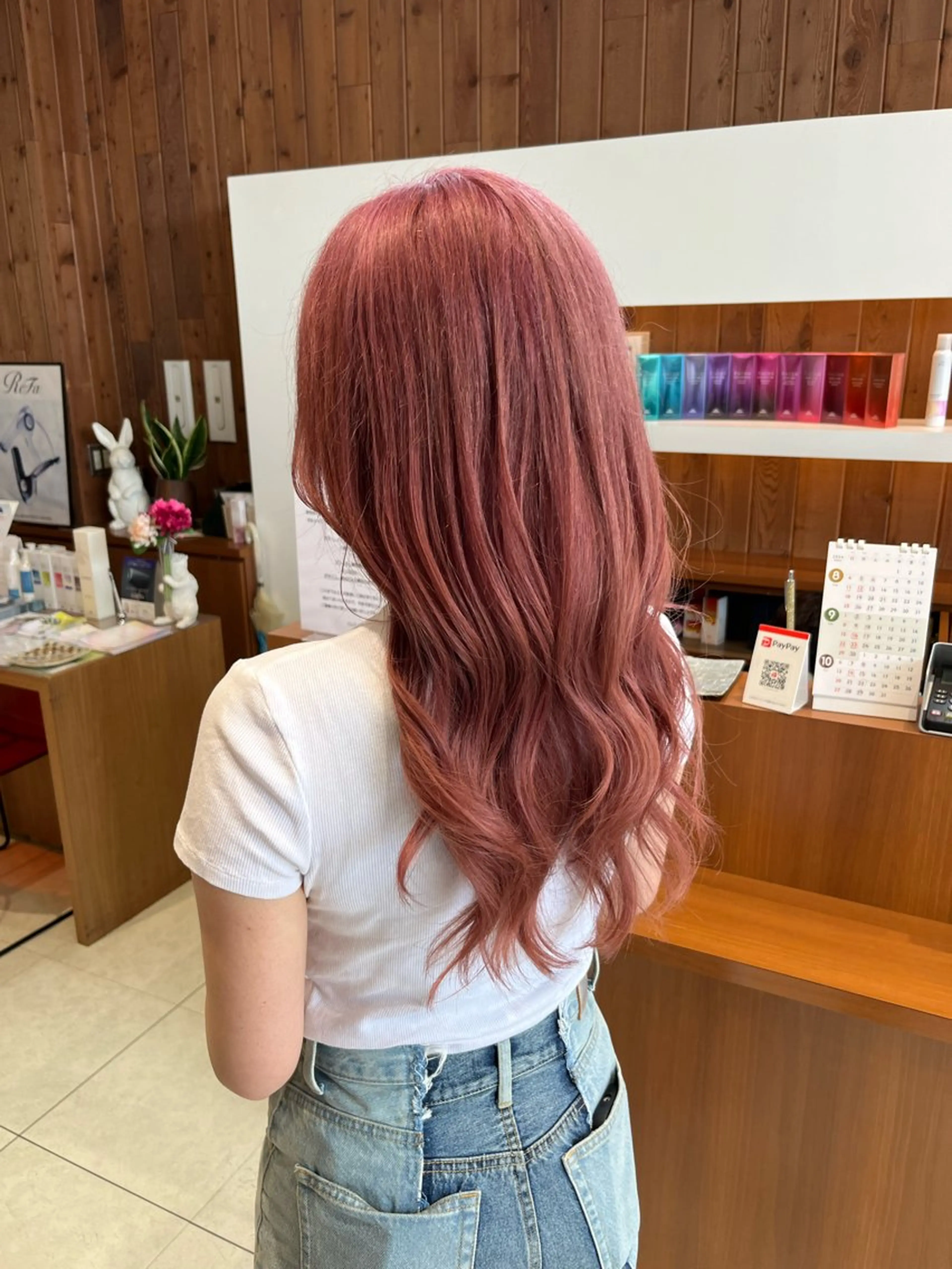 ダブルカラー（ブリーチ＋ダメージレスカラー）✨＋トリートメントの写真