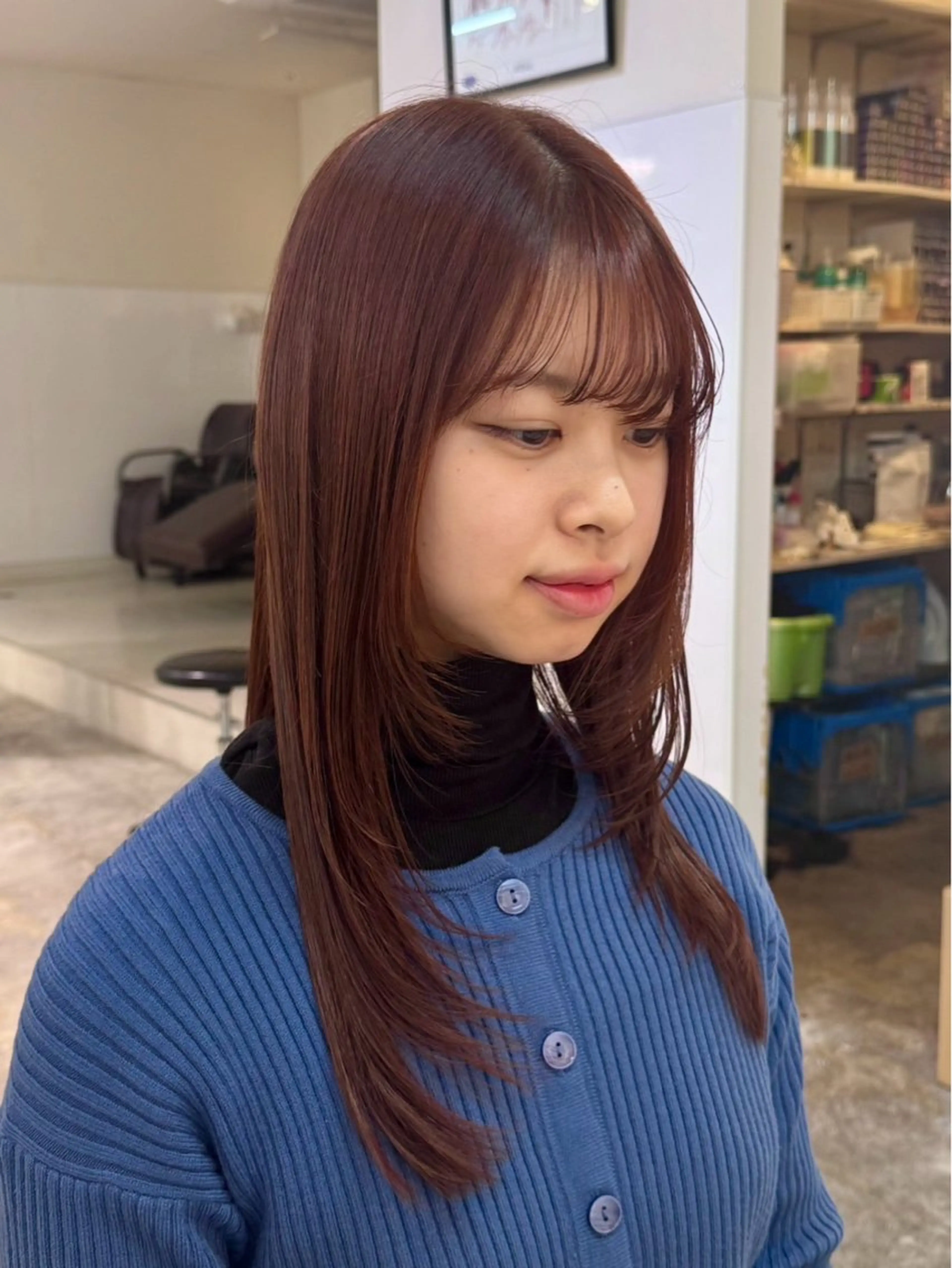 セミロング zest/bis Rin ʚ🎀ɞのヘアスタイル