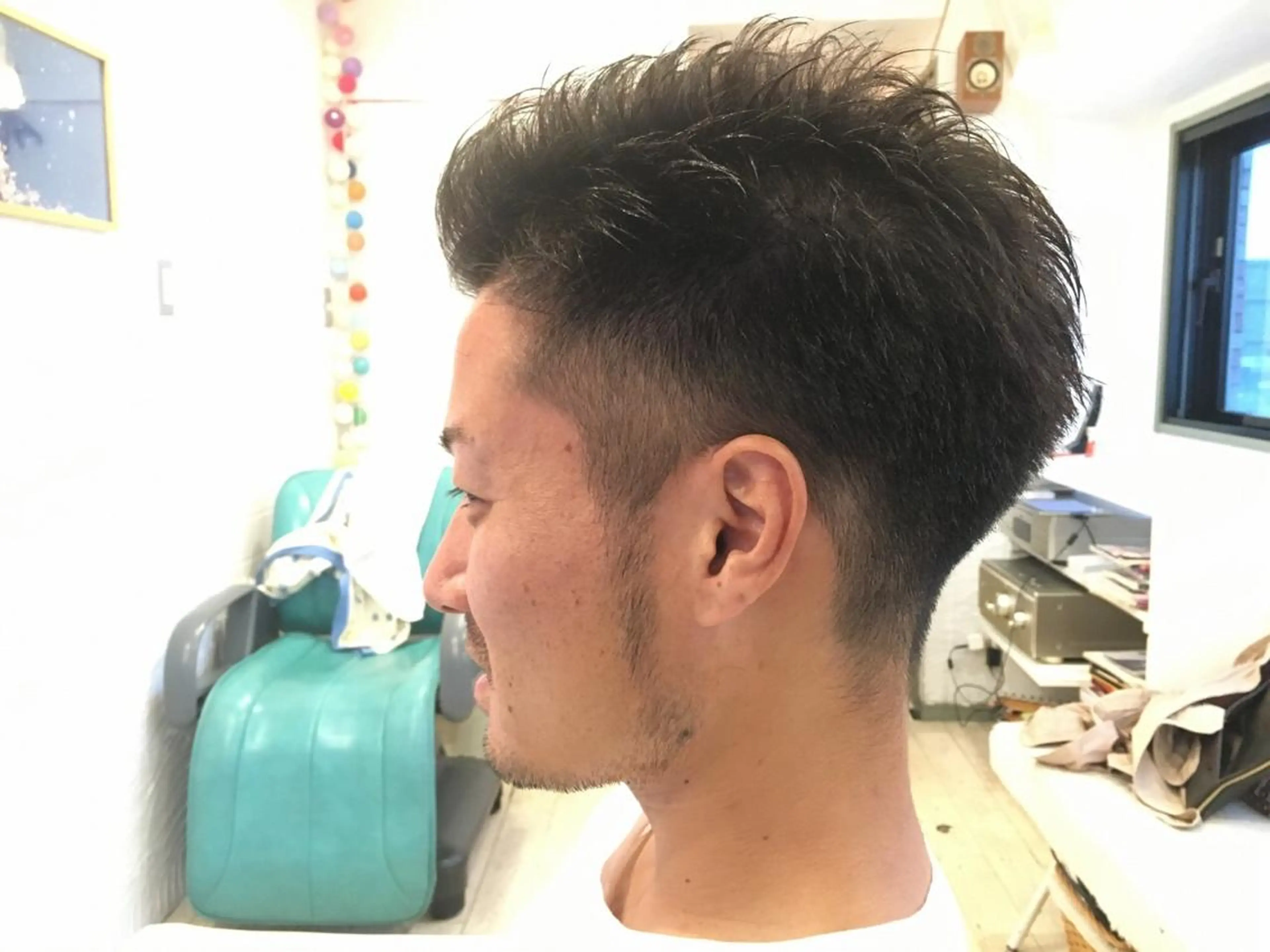 ショート メンズ ツーブロック 刈り上げ 田村 竜一のヘアスタイル