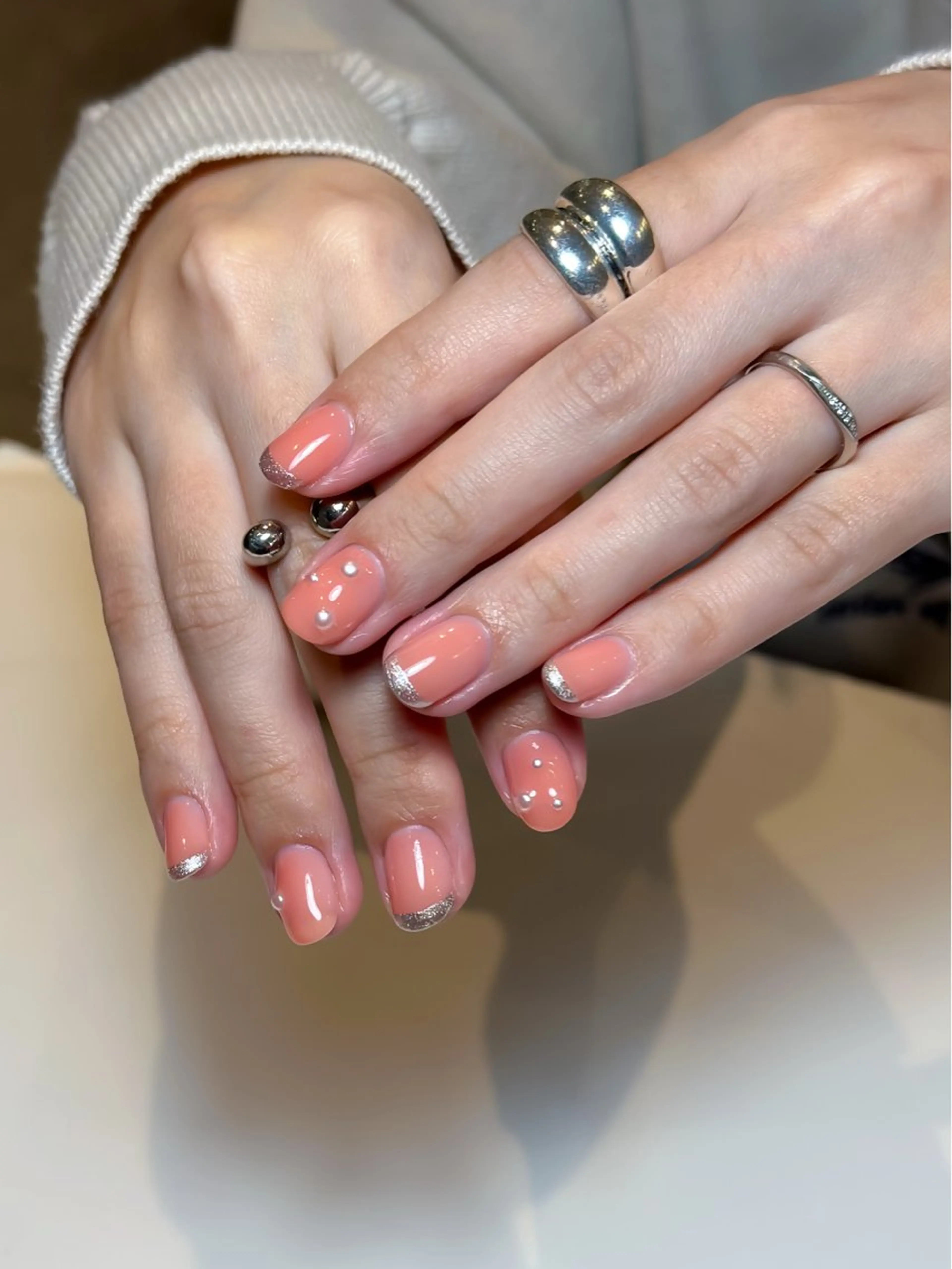 ネイル アートネイル フレンチネイル ハンドネイル Organ mayaのネイルデザイン