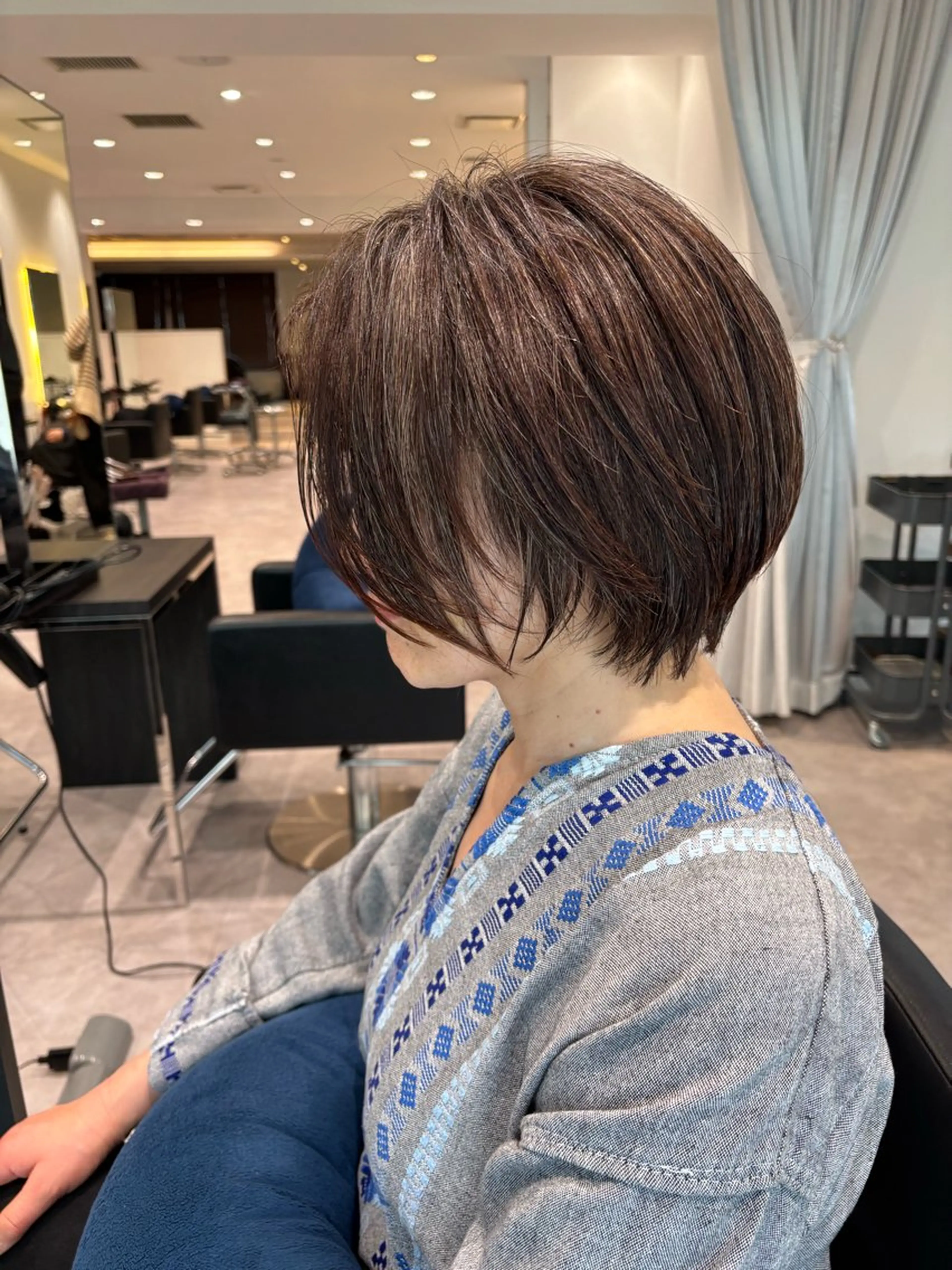 ショート 大人ショート特化/ カットモデル/表参道のヘアスタイル