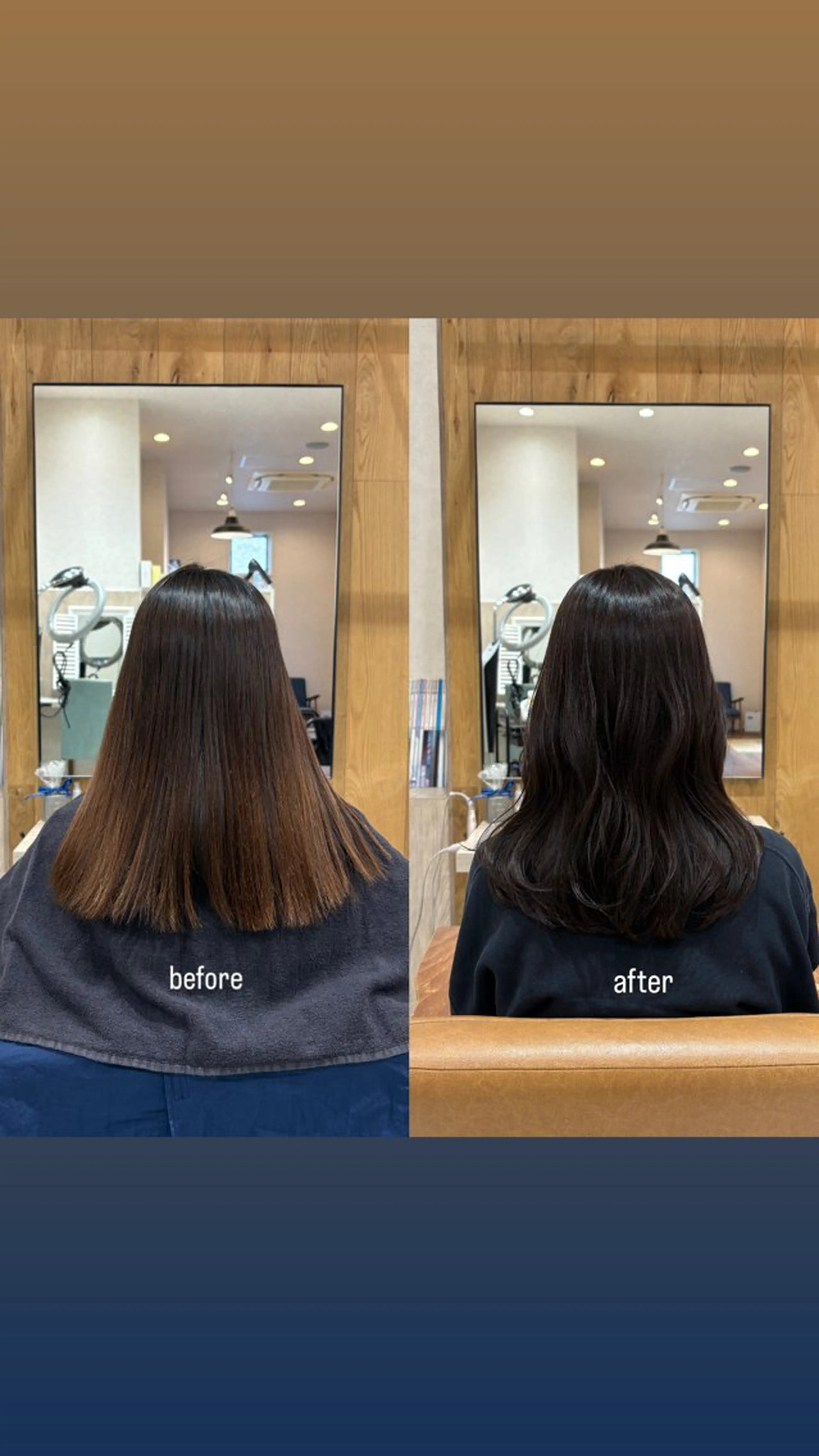 ミディアム カラー ブリーチ 透明感カラー 縮毛矯正 ヘアカラー トリートメント 透明感カラー🌿 ｍｏｅのヘアスタイル