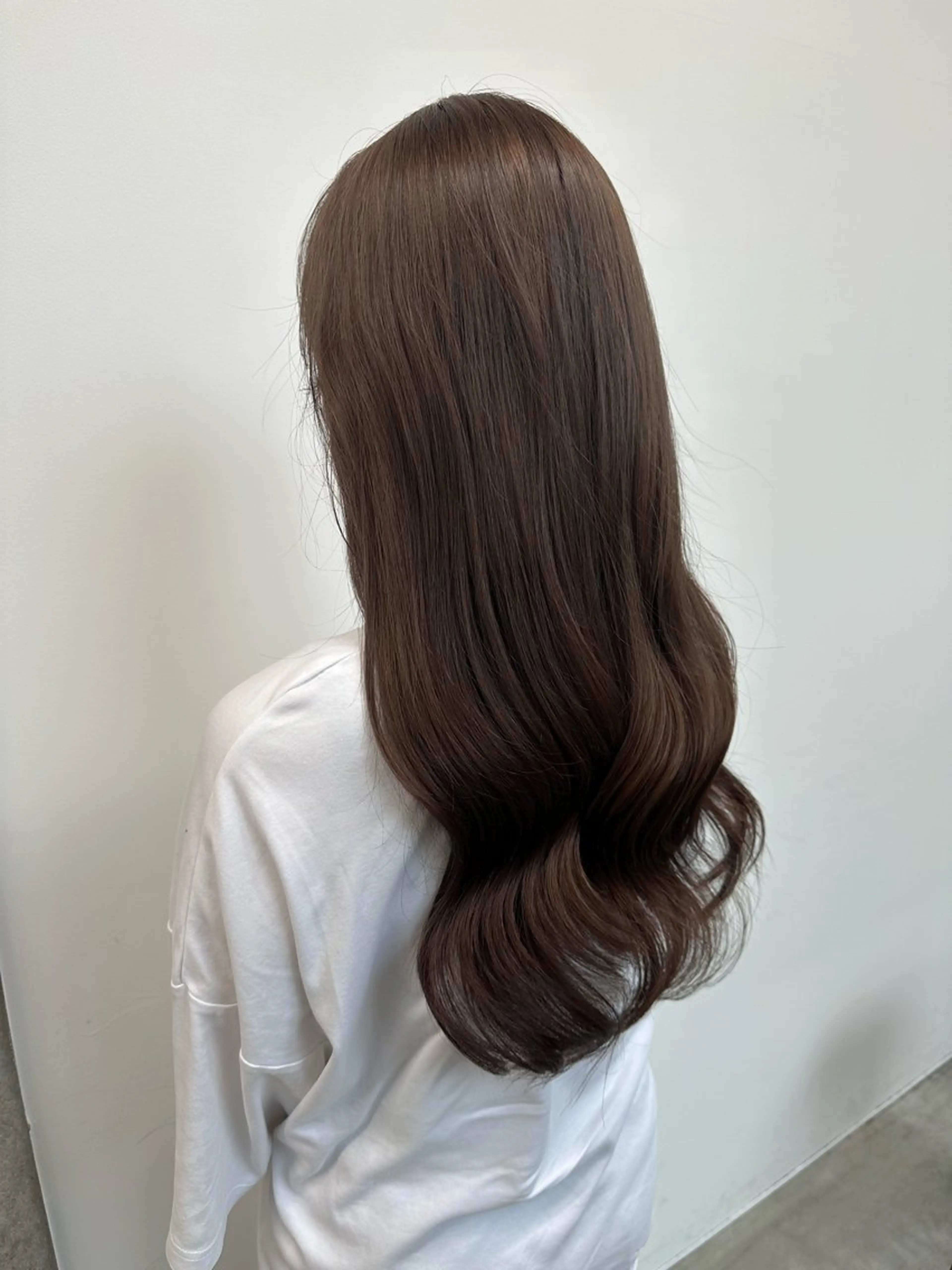 ロング カラー yuika .のヘアスタイル