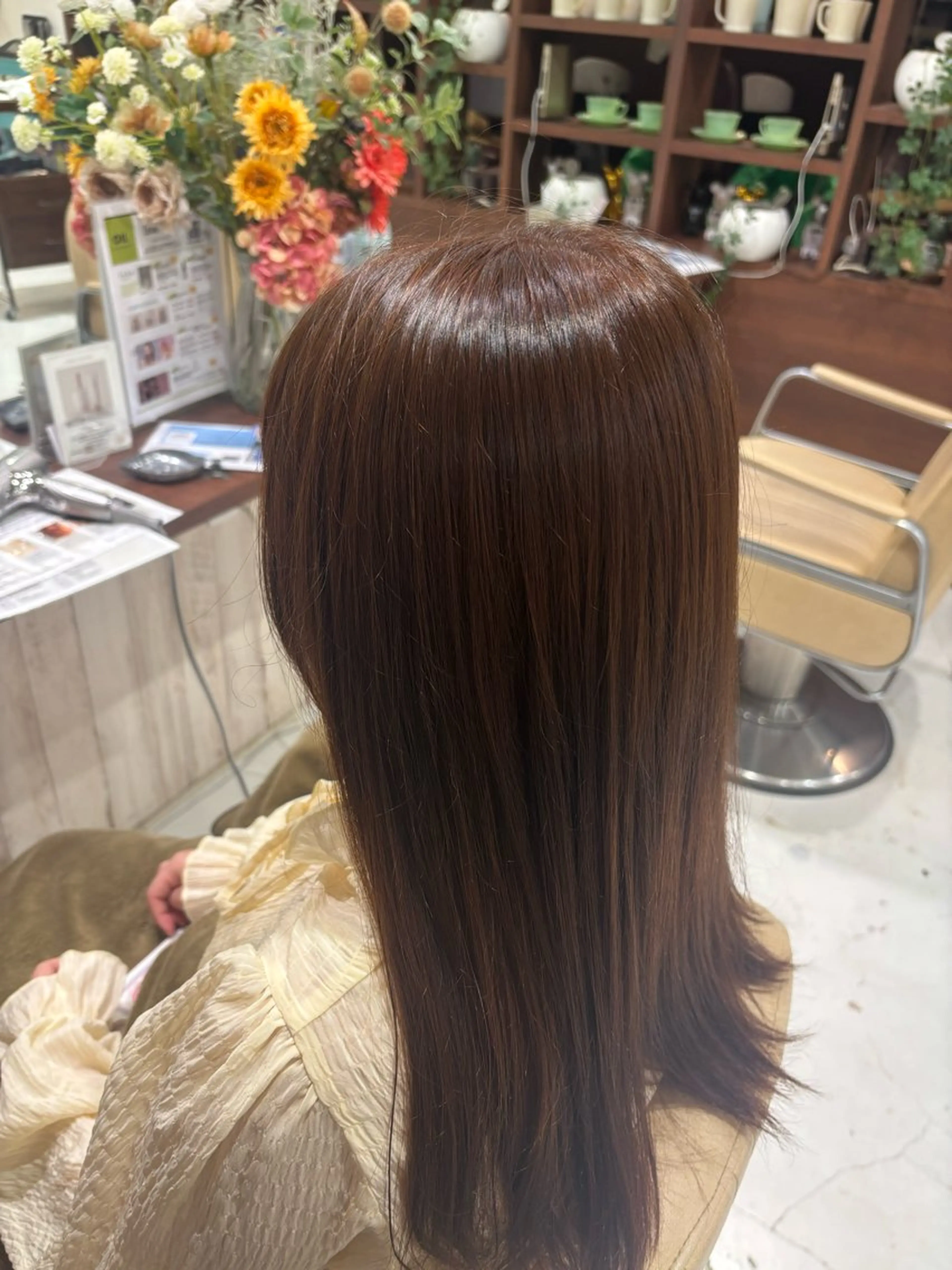カラー ベージュカラー オレンジ オレンジベージュ 🌷 おとはのヘアスタイル