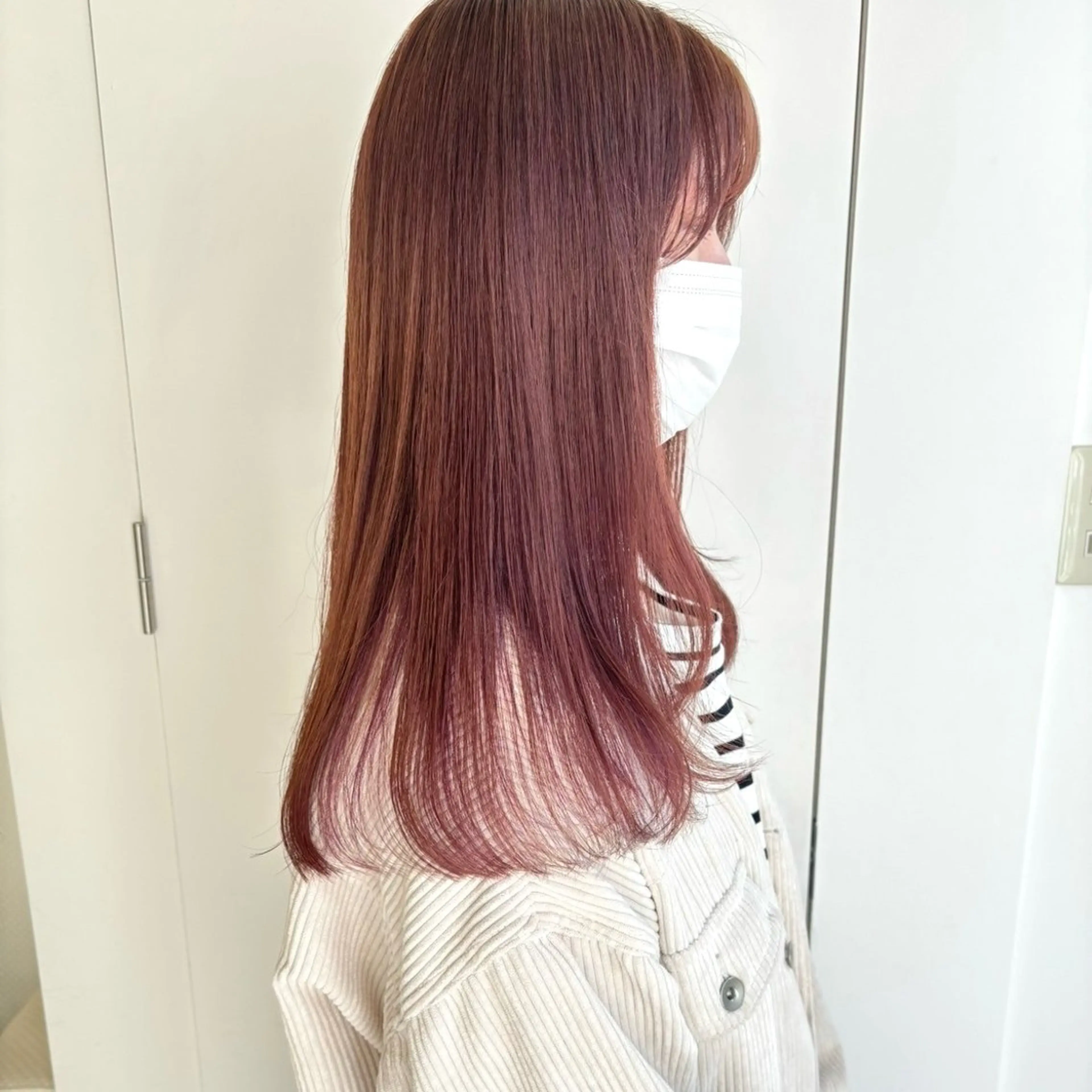 ロング カラー ParveMix 🪽鳥取彩花のヘアスタイル